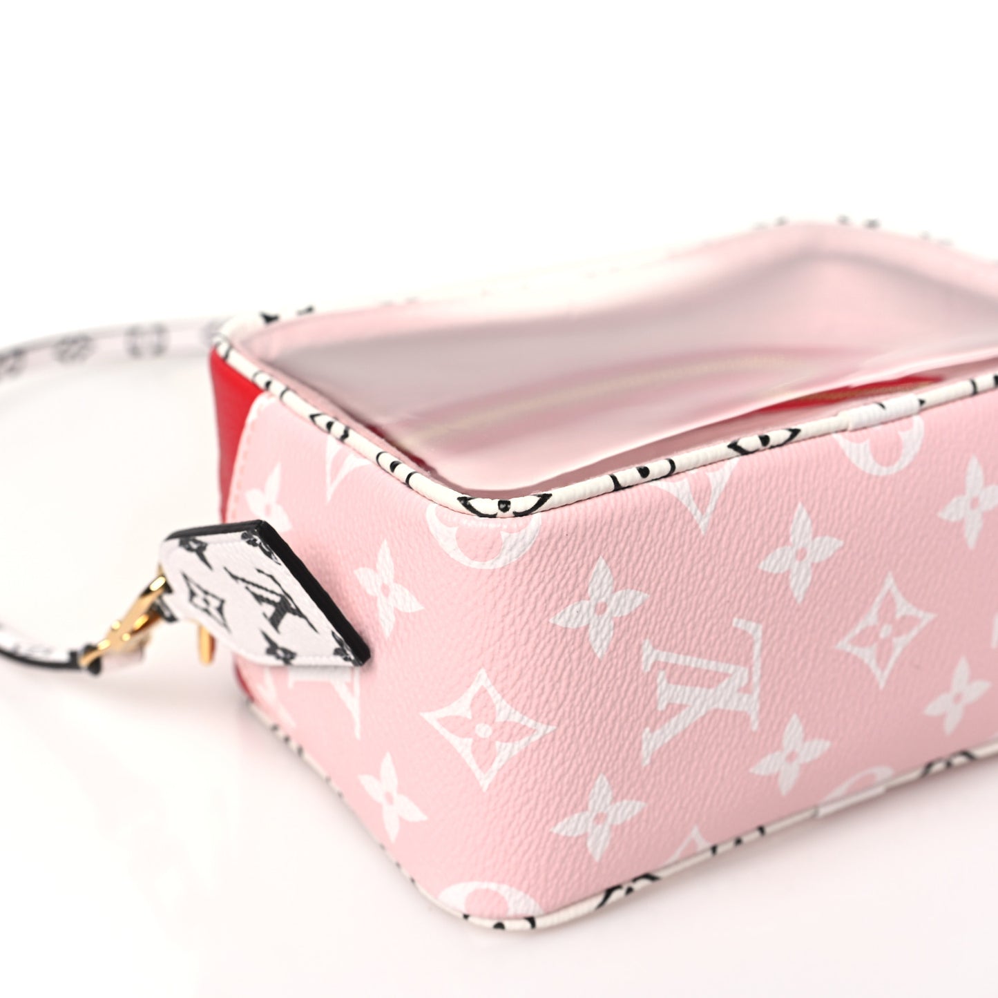 Monogram Giant Beach Pouch Rouge