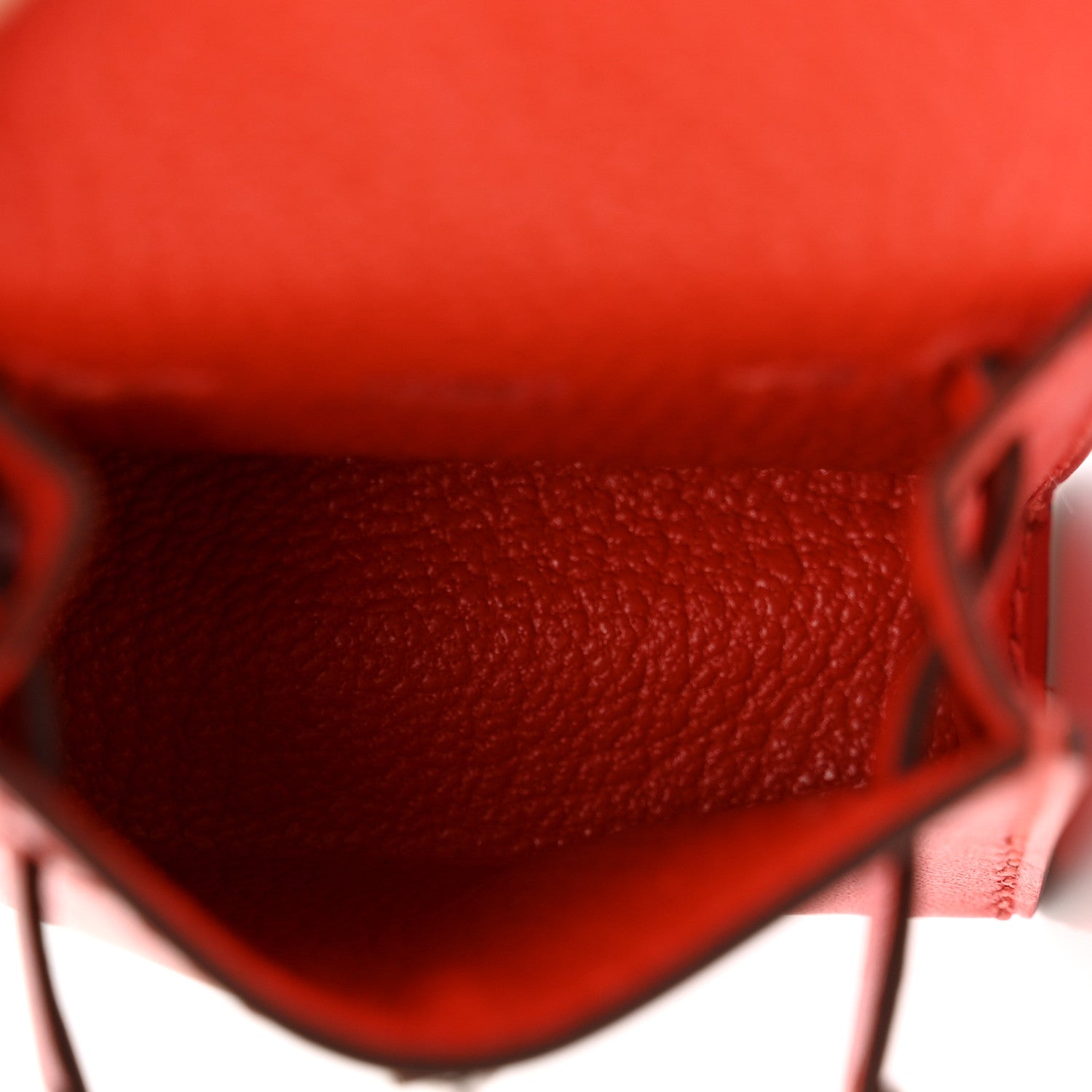 Hermes Tadelakt Mini Kelly Twilly Bag Charm Capucine 3 of 6