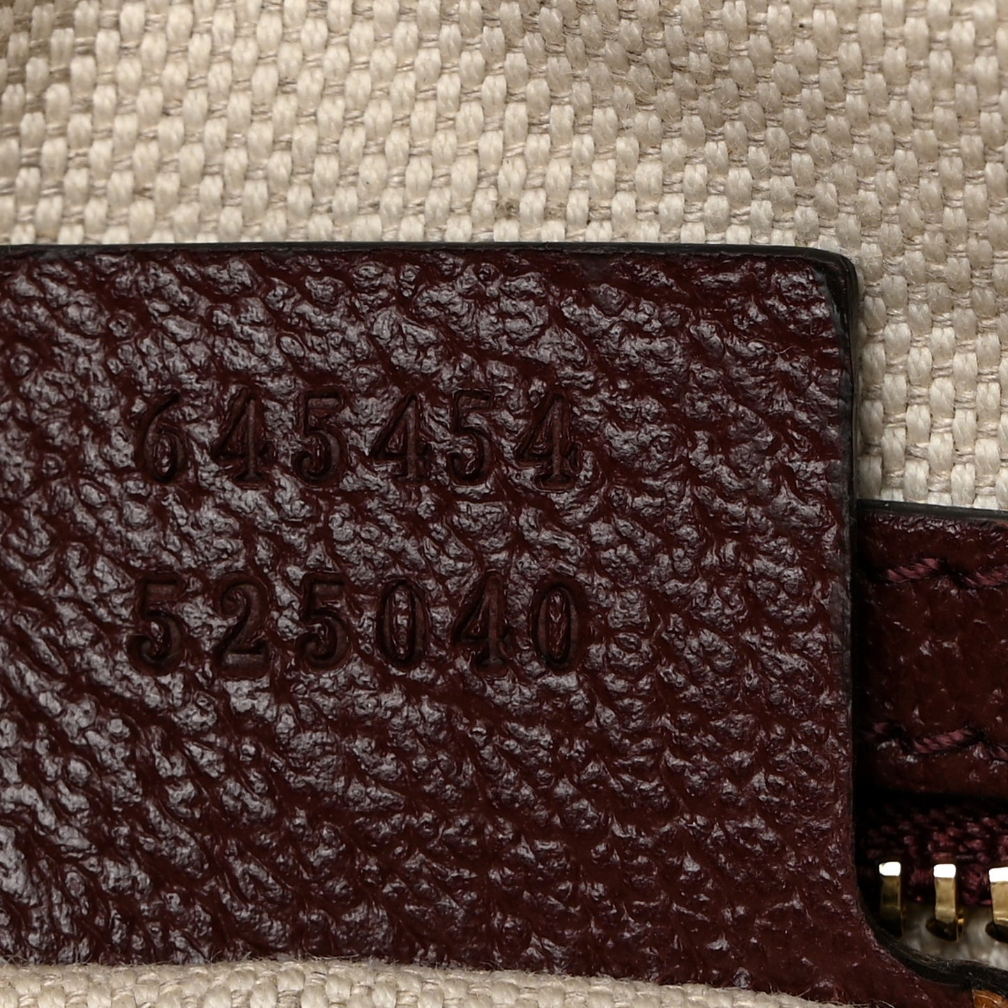 Monogram Textured Dollar Calfskin Small Horsebit 1955 Shoulder Bag Sahara Rubino Chardonnay
