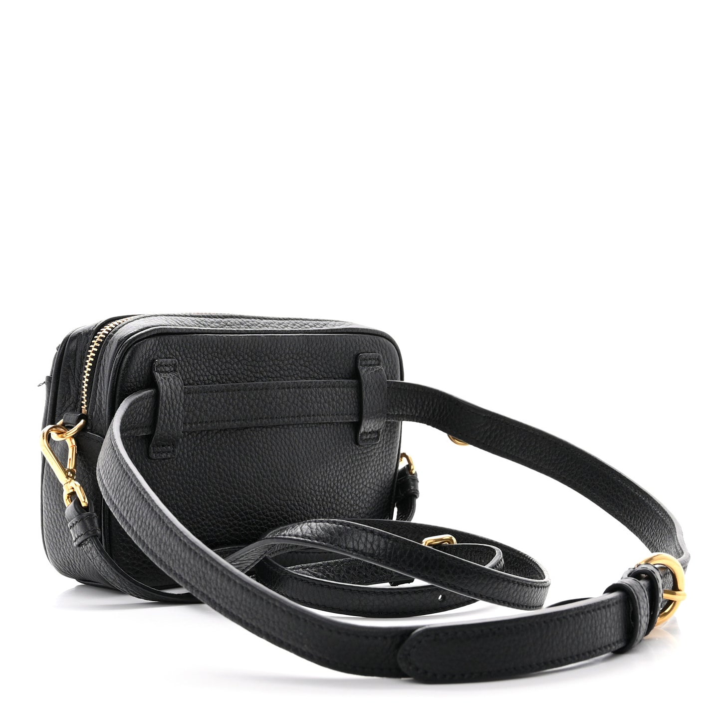 Vitello Daino Belt Bag Black
