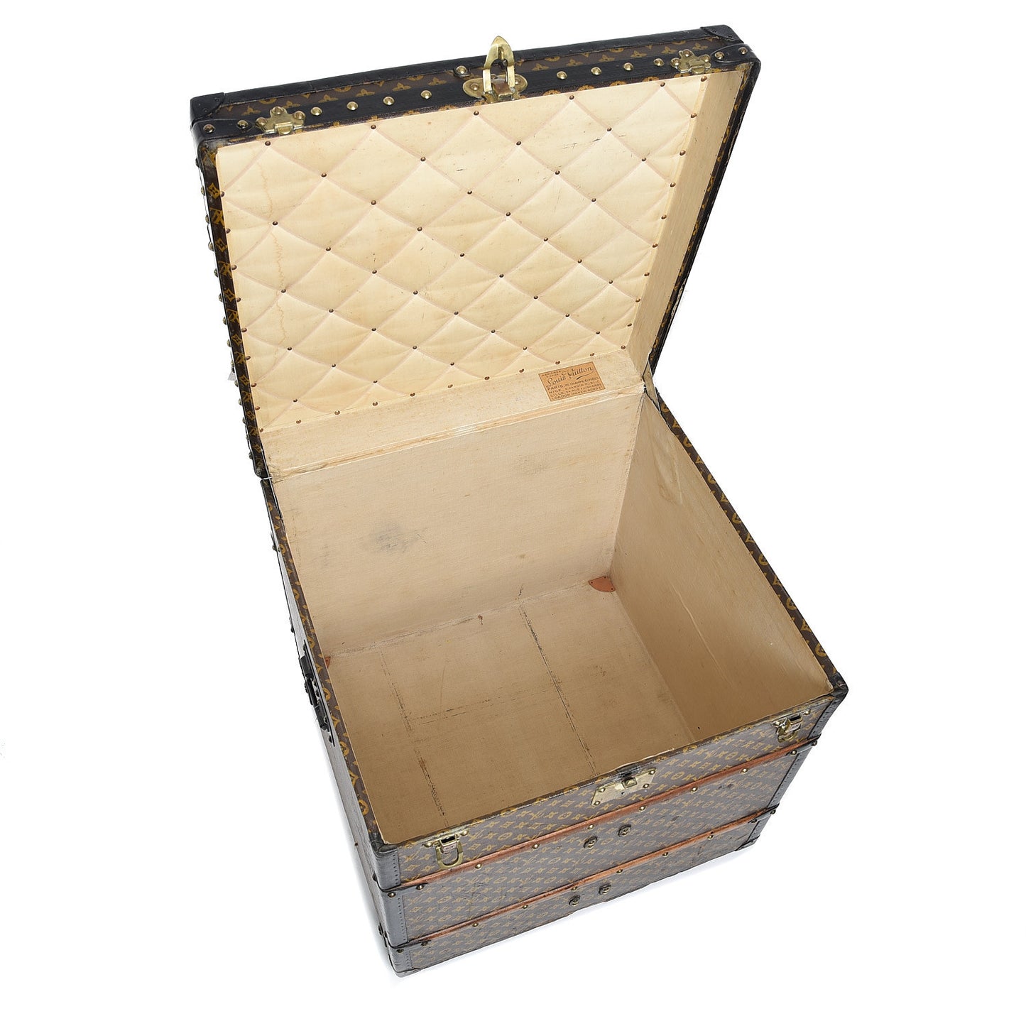 Monogram Cube Trunk