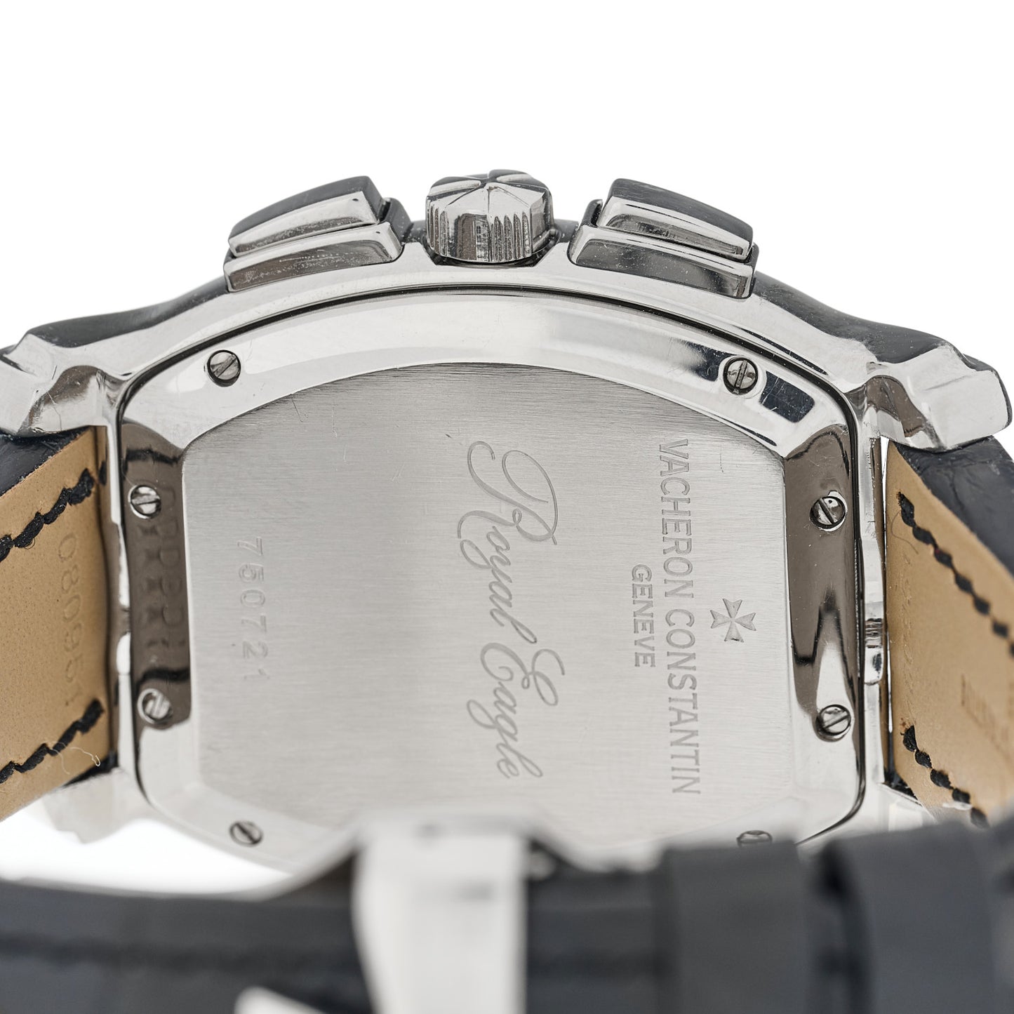 Stainless Steel Alligator 38mm Royal Eagle Chronograph Automatic Watch 49145