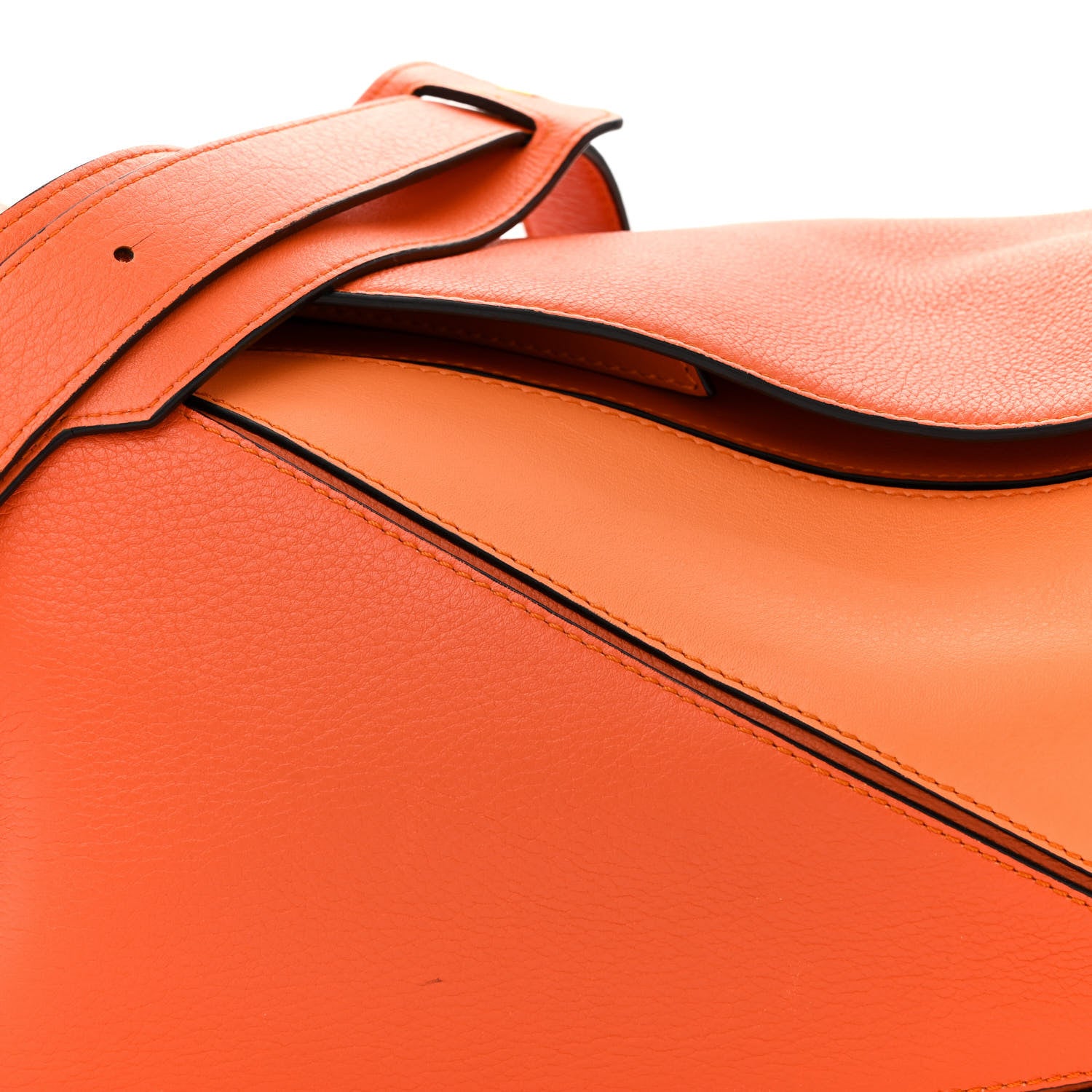 Loewe Calfskin Medium Puzzle Bag Spice Orange Pumpkin 8 of 19