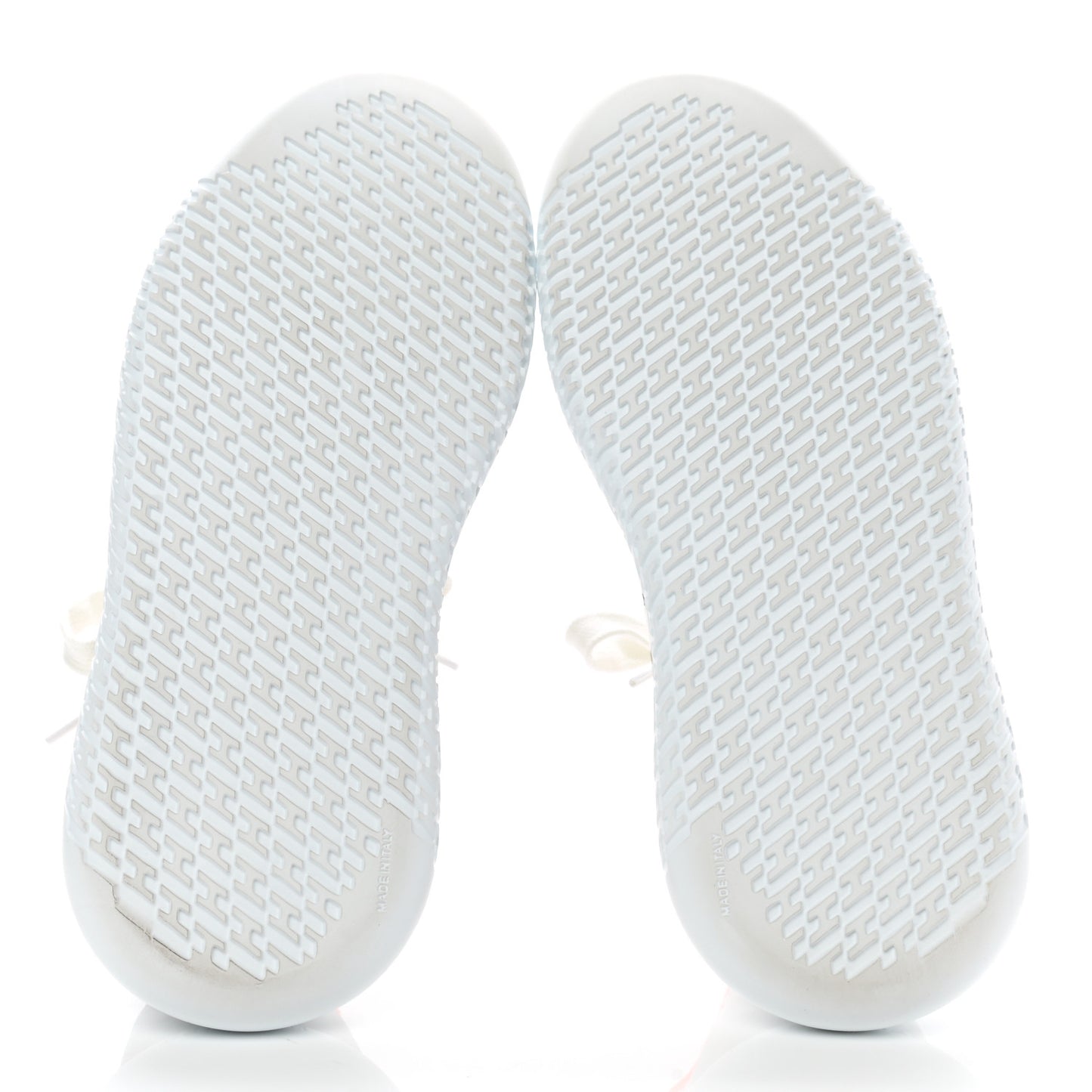 Knit Suede Goatskin Womens Crew Sneakers 36 Prunoir White