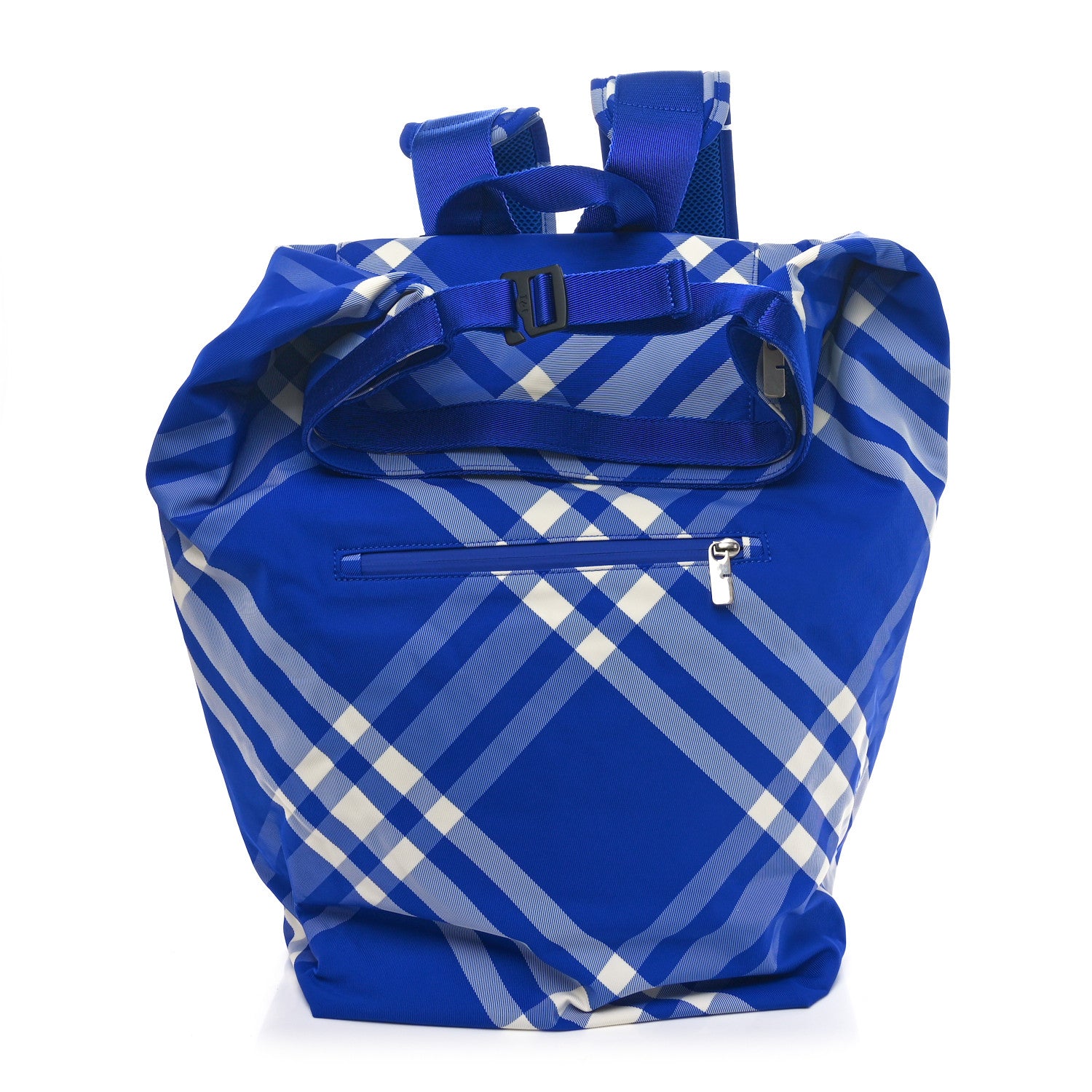 Burberry Nylon Nova Check Roll Backpack Knight 1649370 – FASHIONPHILE