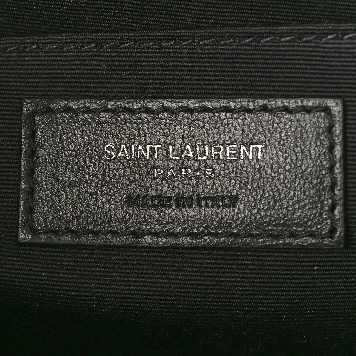 Calfskin Matelasse Monogram Monochrome Lou Camera Bag Black