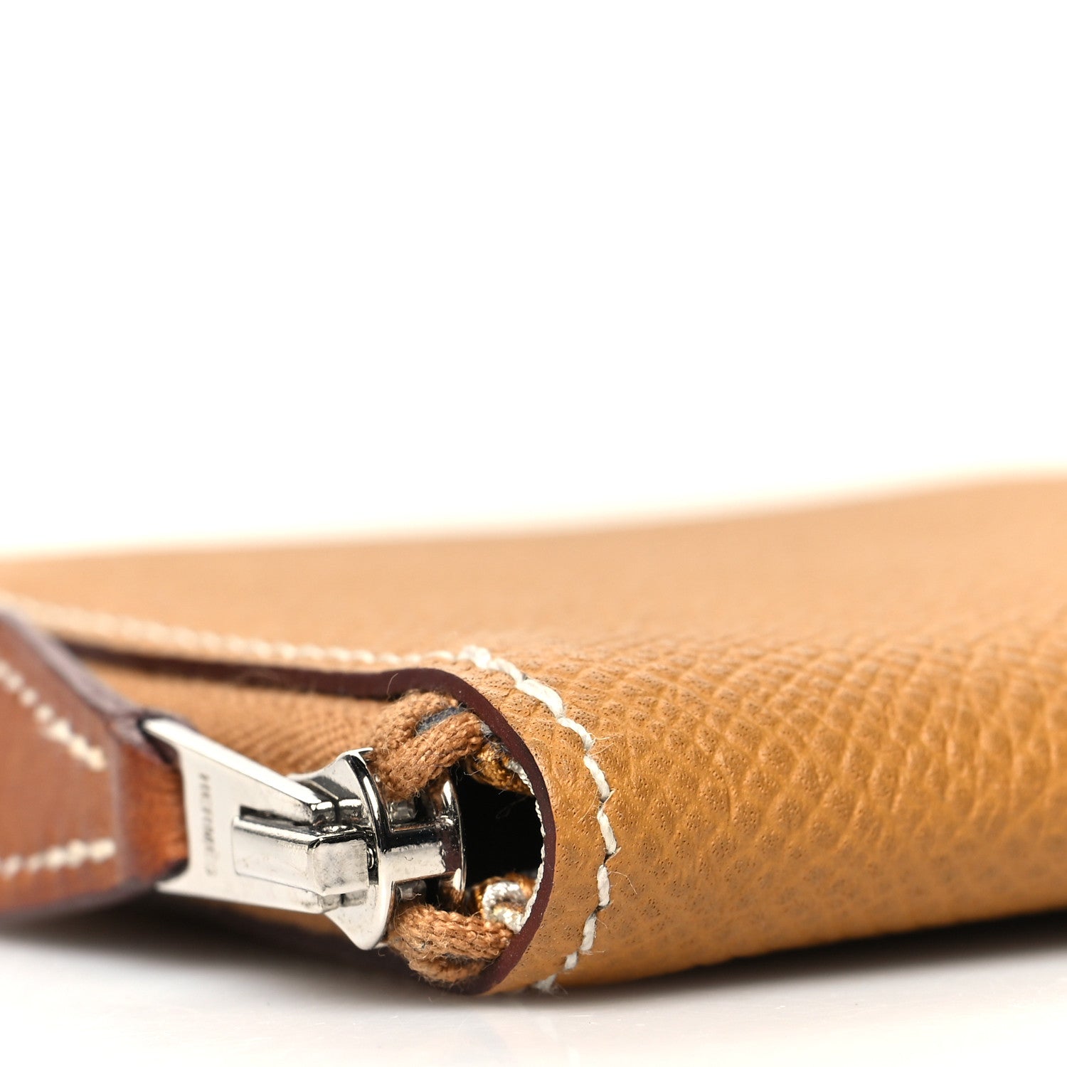 Hermes Epsom Silk'in Coin Purse Sesame 9 of 10