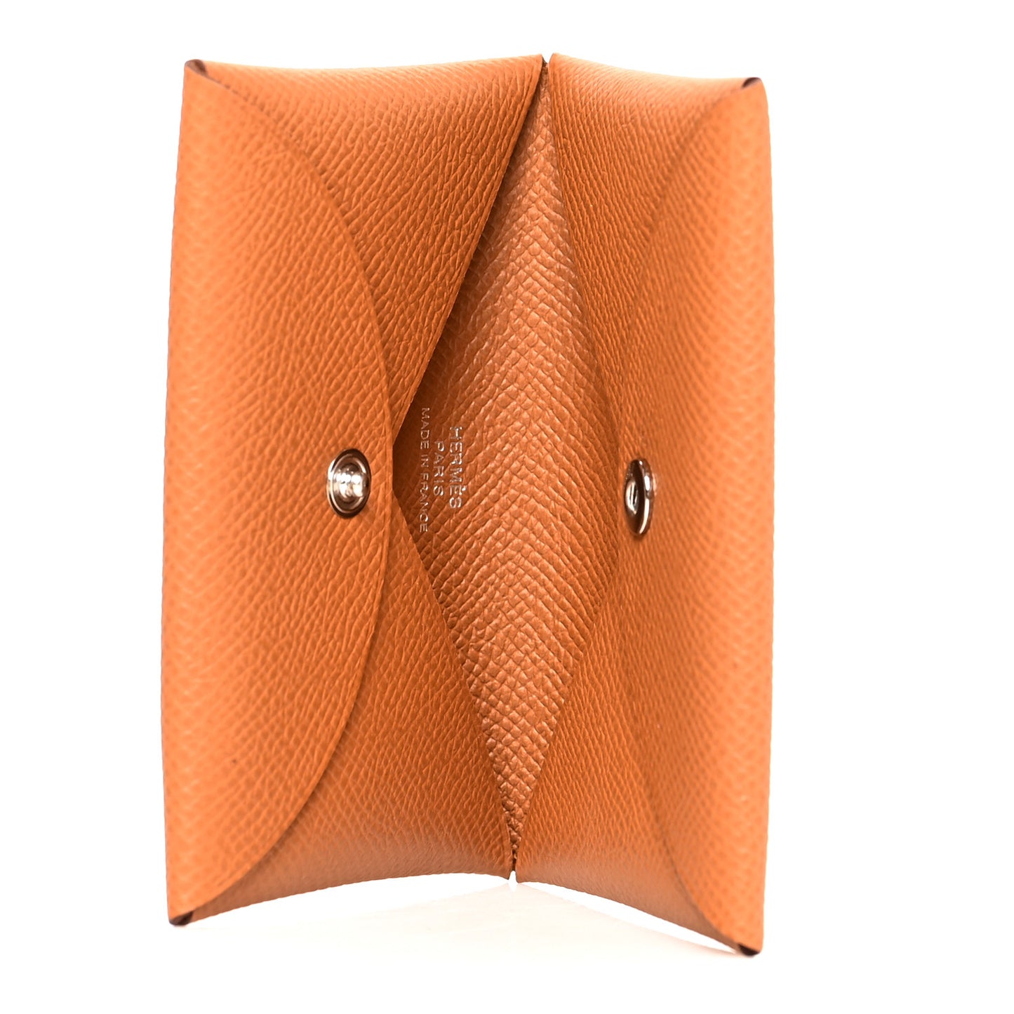Epsom Calvi Card Case Gold