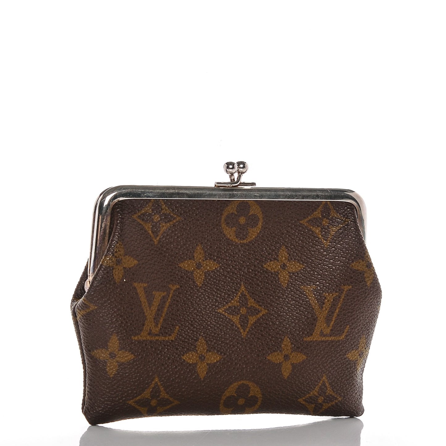 Monogram Kisslock Coin Purse