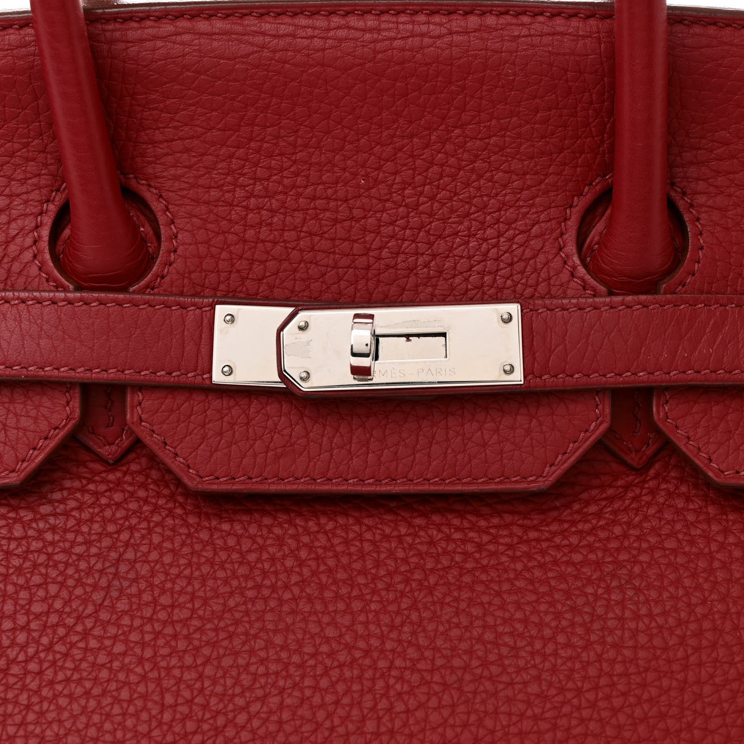 Togo Birkin 35 Rouge Garance