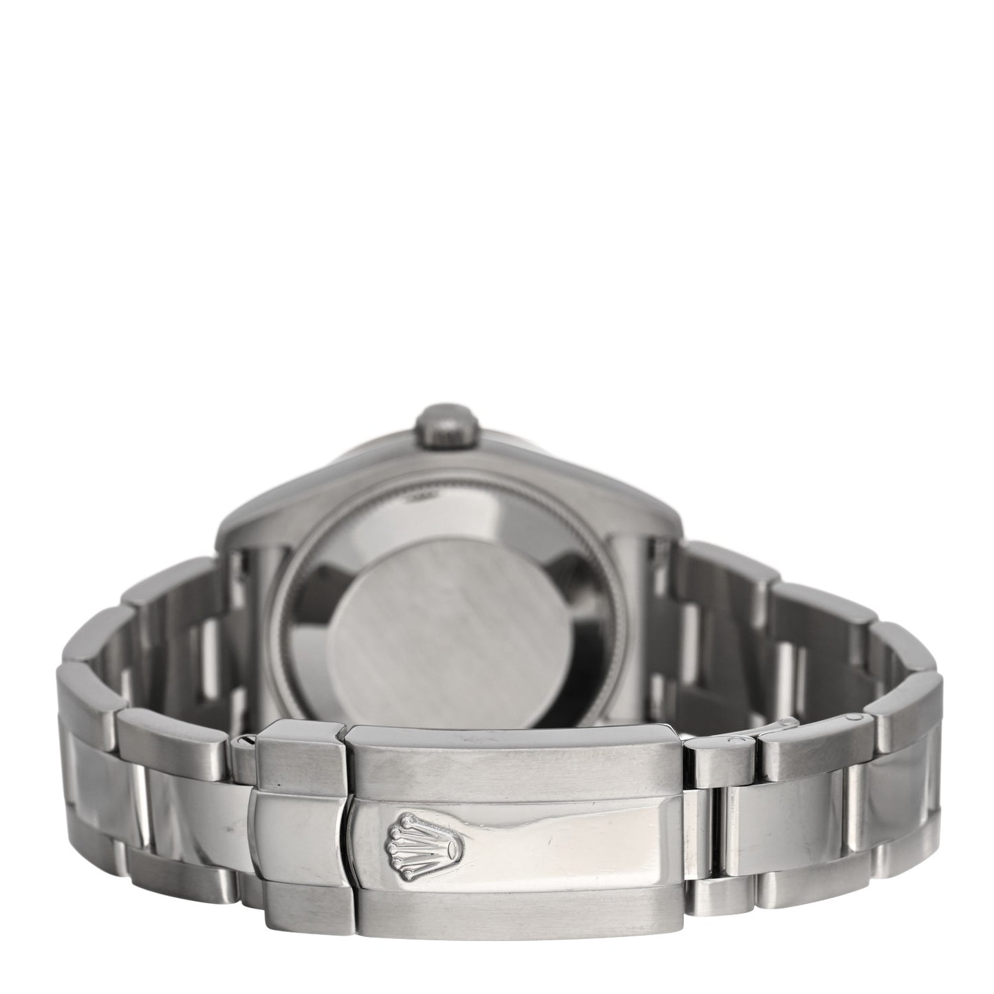 Stainless Steel 18K White Gold Diamond 31mm Oyster Perpetual Datejust Watch Silver Roman 178344