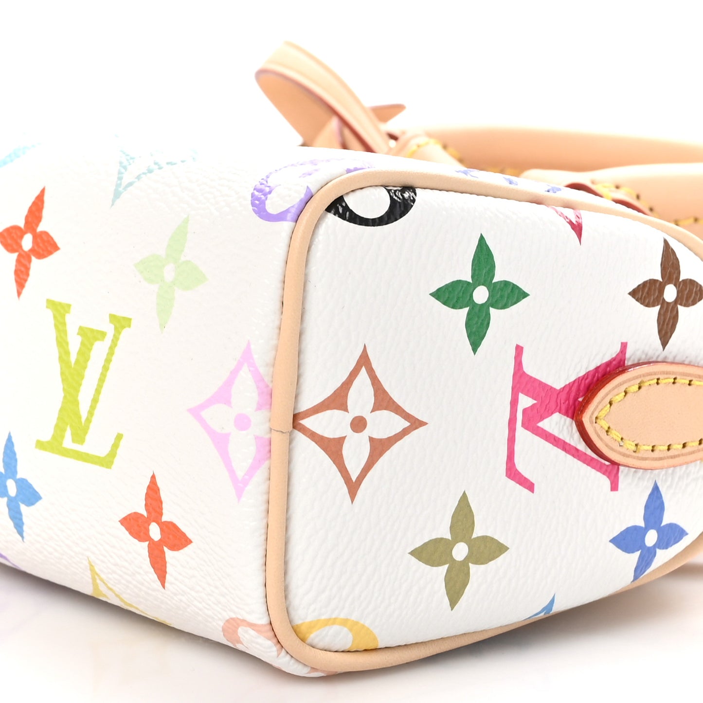 LV X TM Monogram Multicolor Nano Speedy White