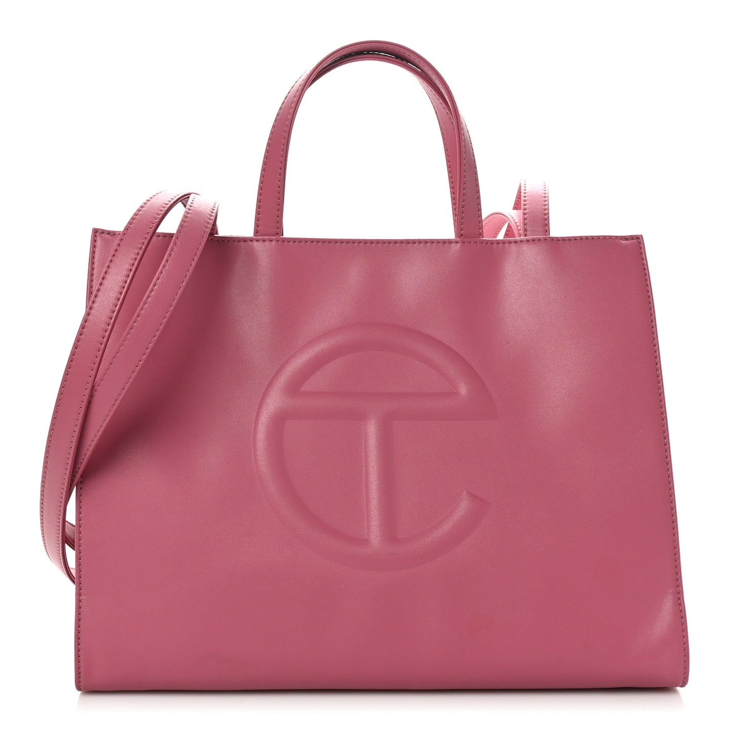 Vegan Leather Medium Shopping Bag Corned Beef