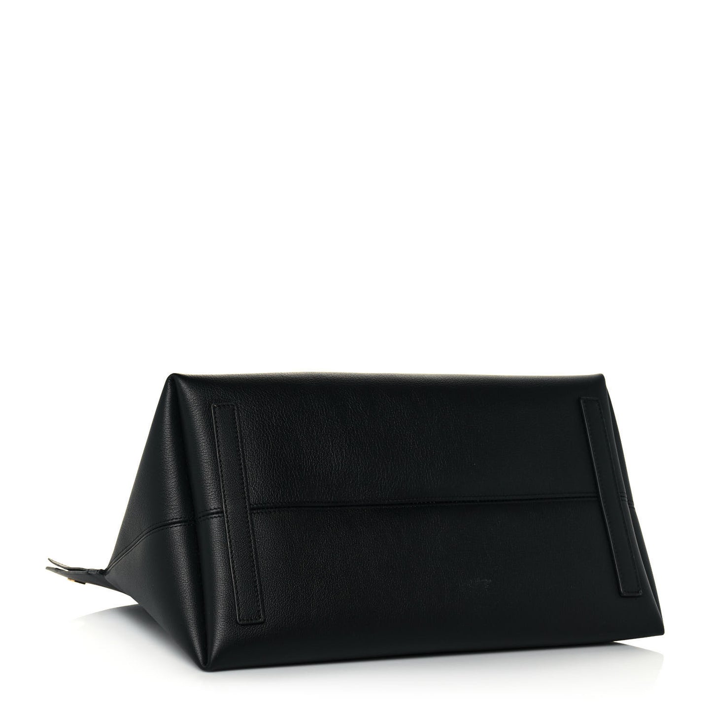 Calfskin Large Society Tote Black
