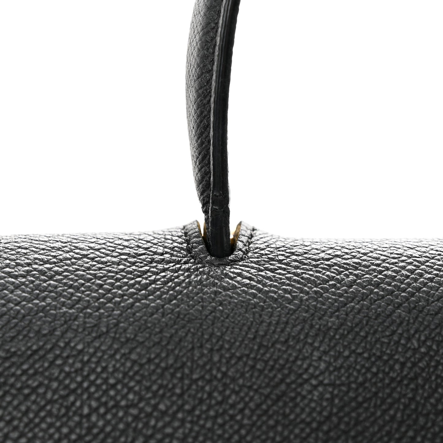 Grained Calfskin Mini Belt Bag Black