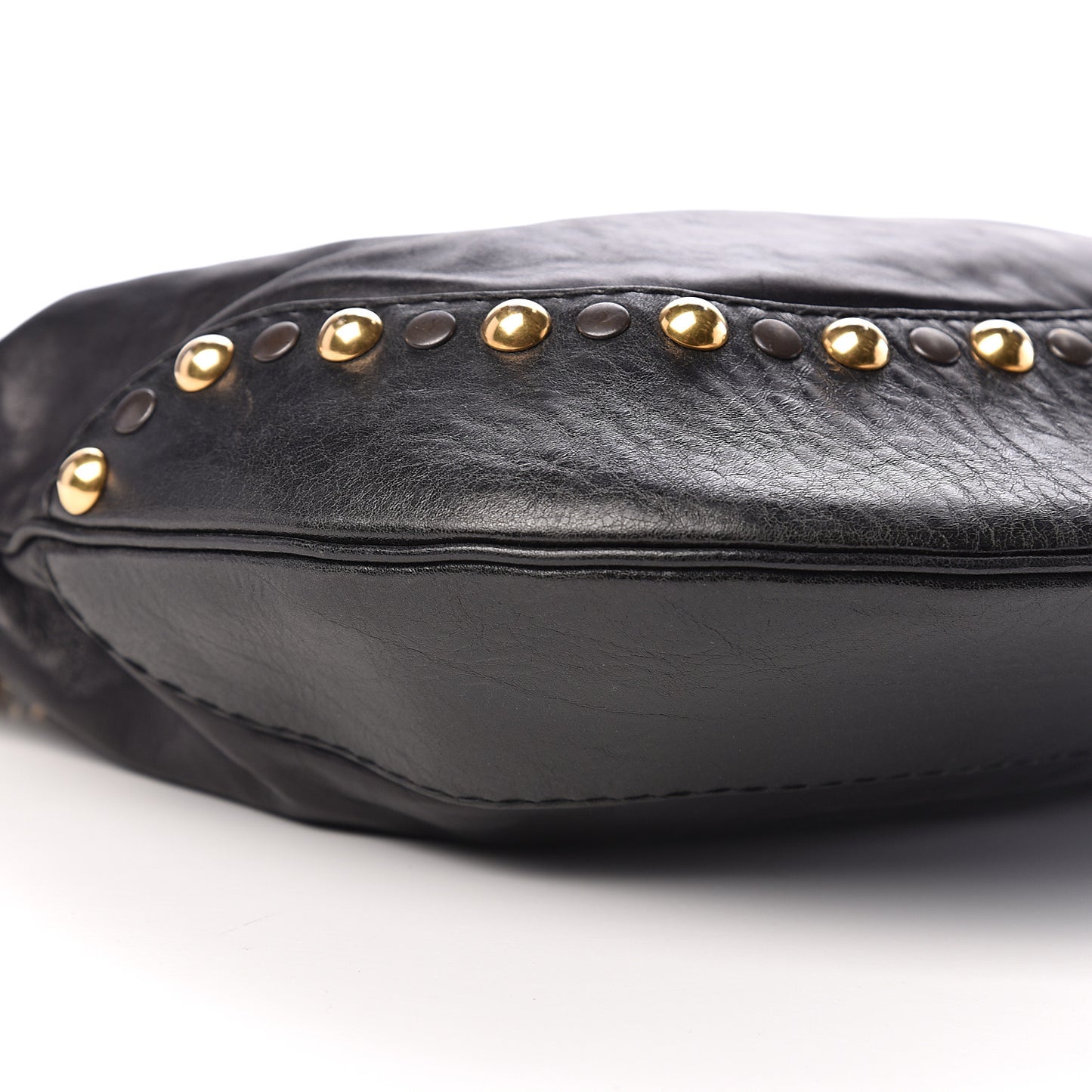 Calfskin Babouska Hobo Black