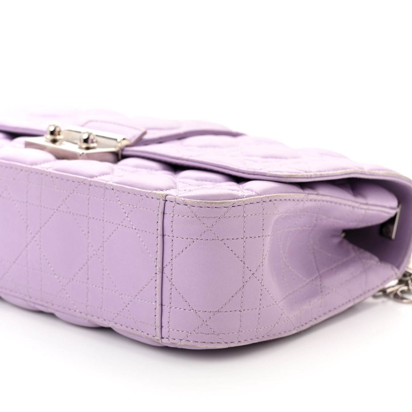 Lambskin Cannage Medium Miss Dior Flap Lilac
