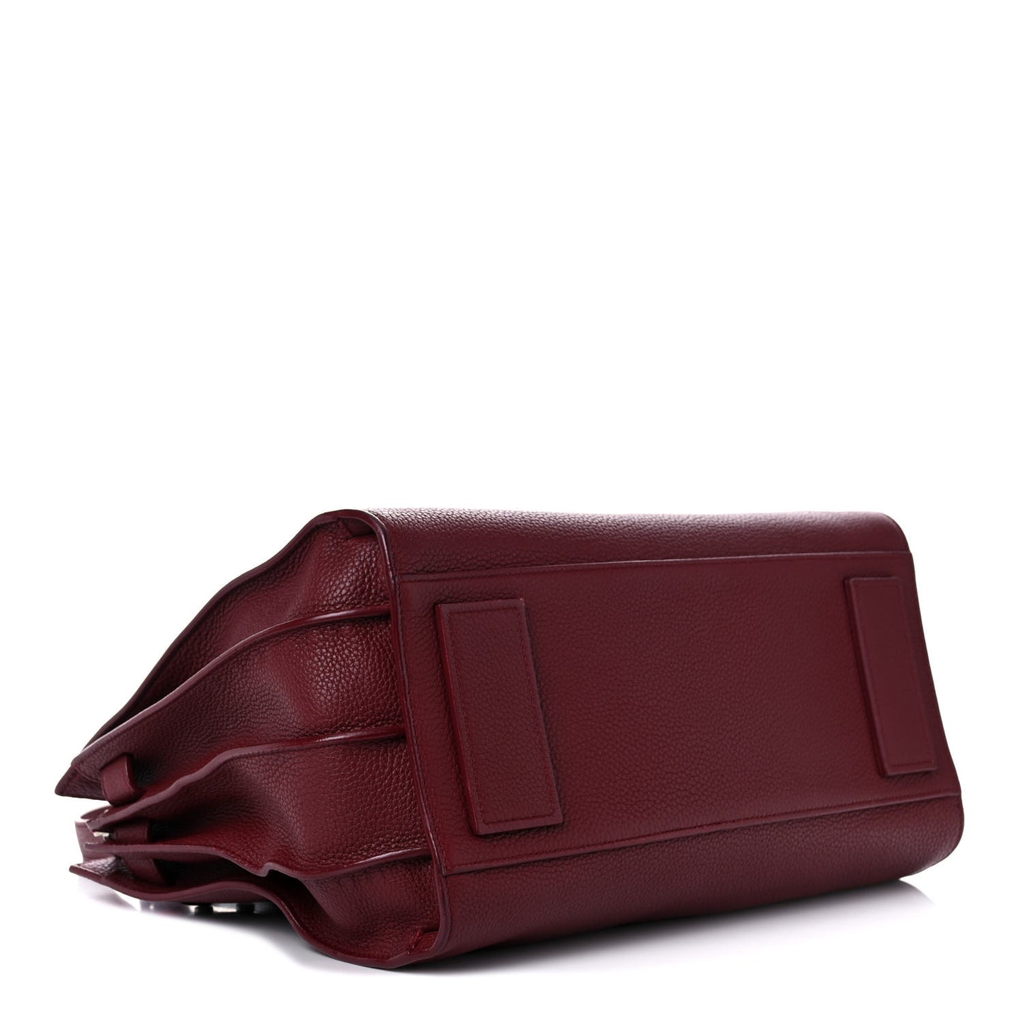 Grained Calfskin Small Supple Sac De Jour Dark Pallisandre