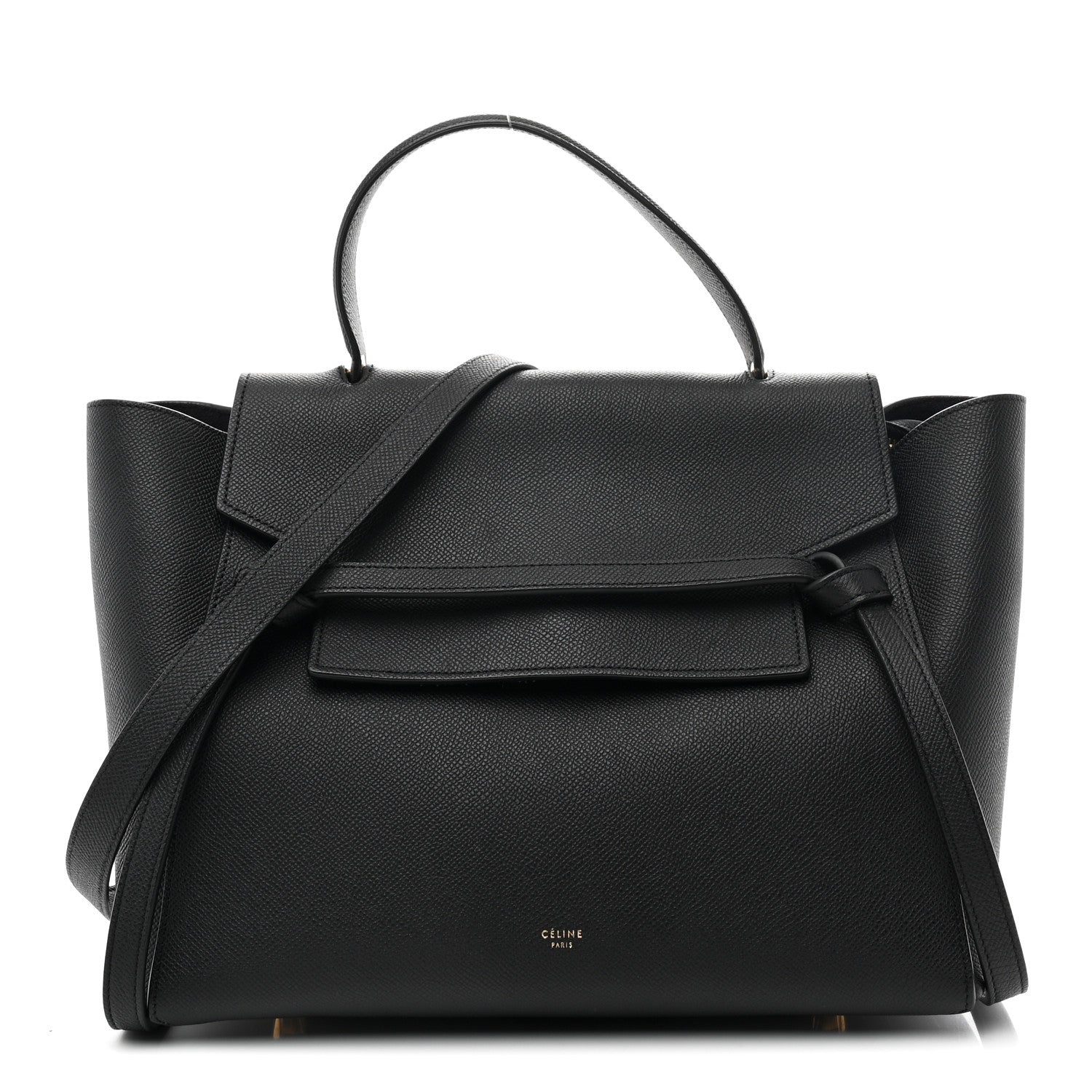 Celine Grained Calfskin Mini Belt Bag Black 1861351 – FASHIONPHILE
