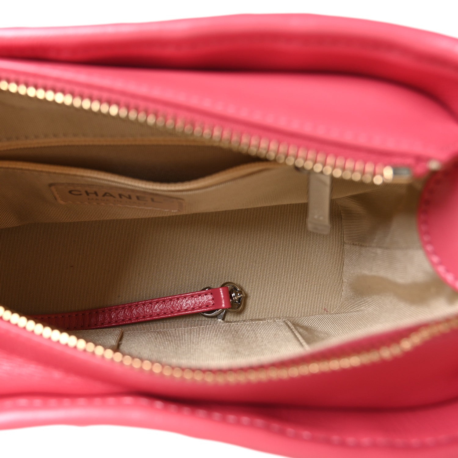 Chanel Rattan Calfskin Small Gabrielle Hobo Beige Pink 5 of 10
