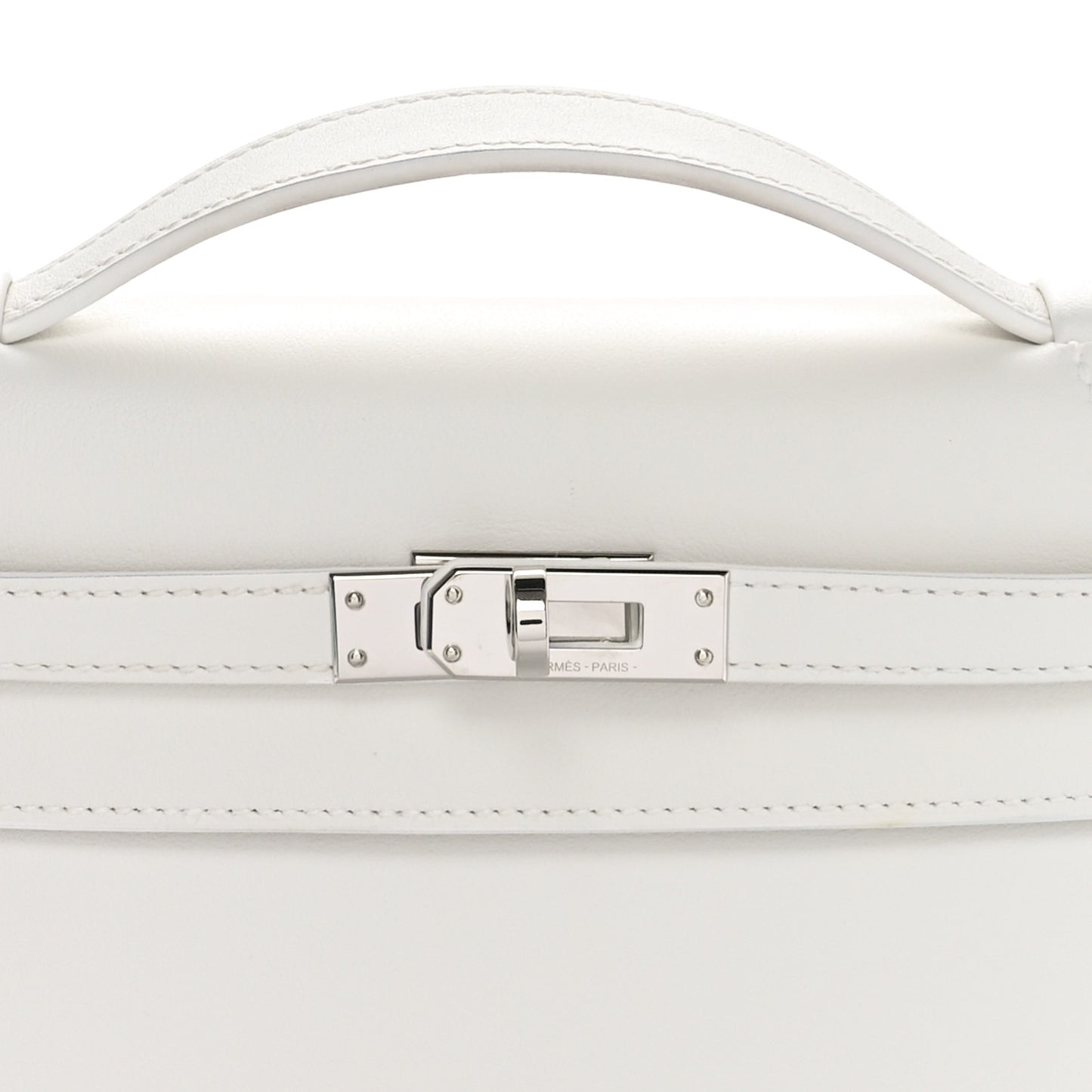 Swift Kelly Pochette Clutch White