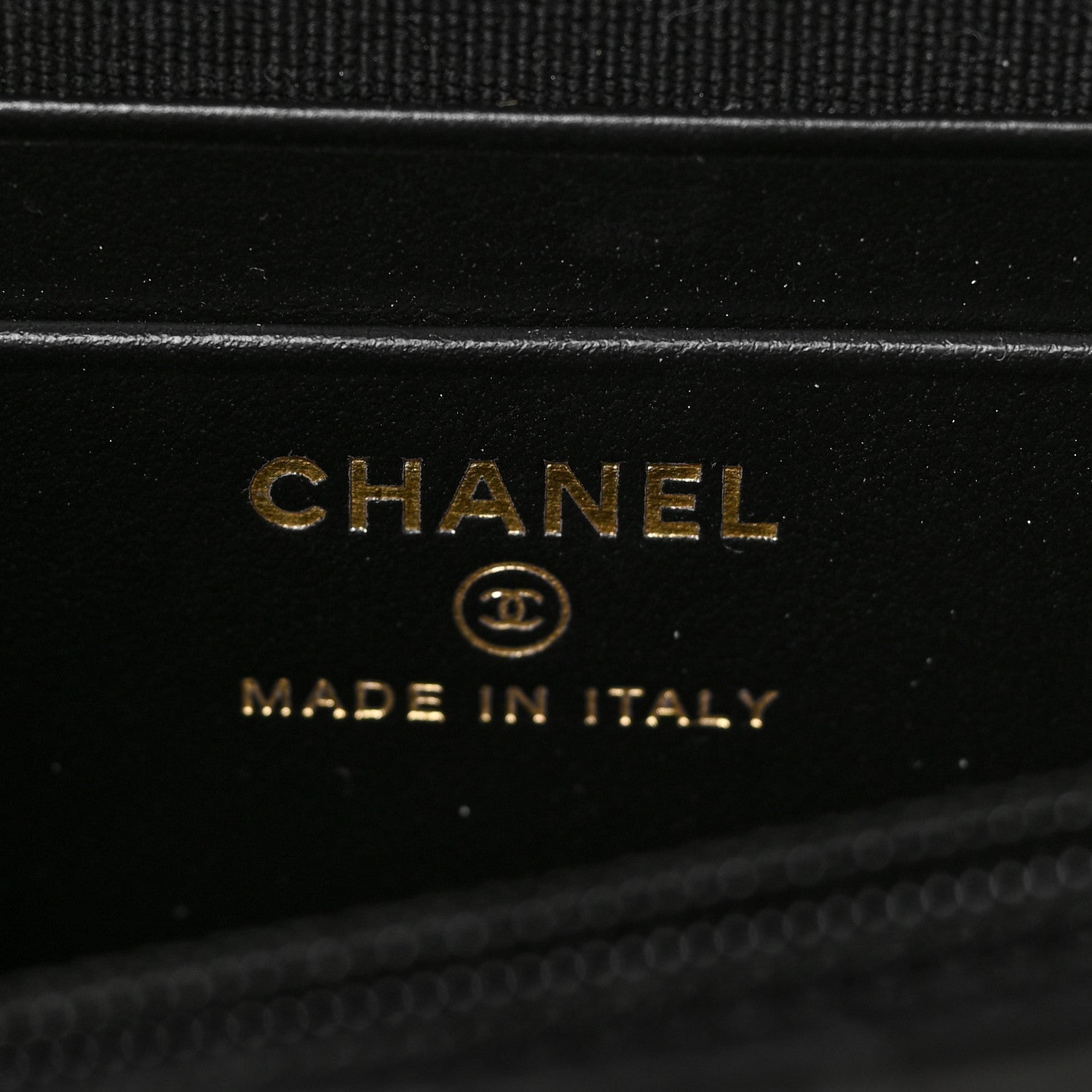 Chanel Lambskin Quilted Phone Holder Flap Black 6 of 9