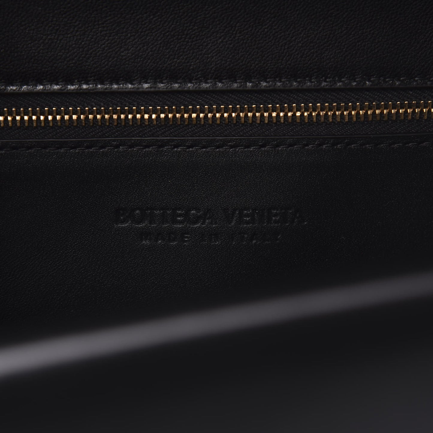 Box Calfskin Nappa Clip Bag Black