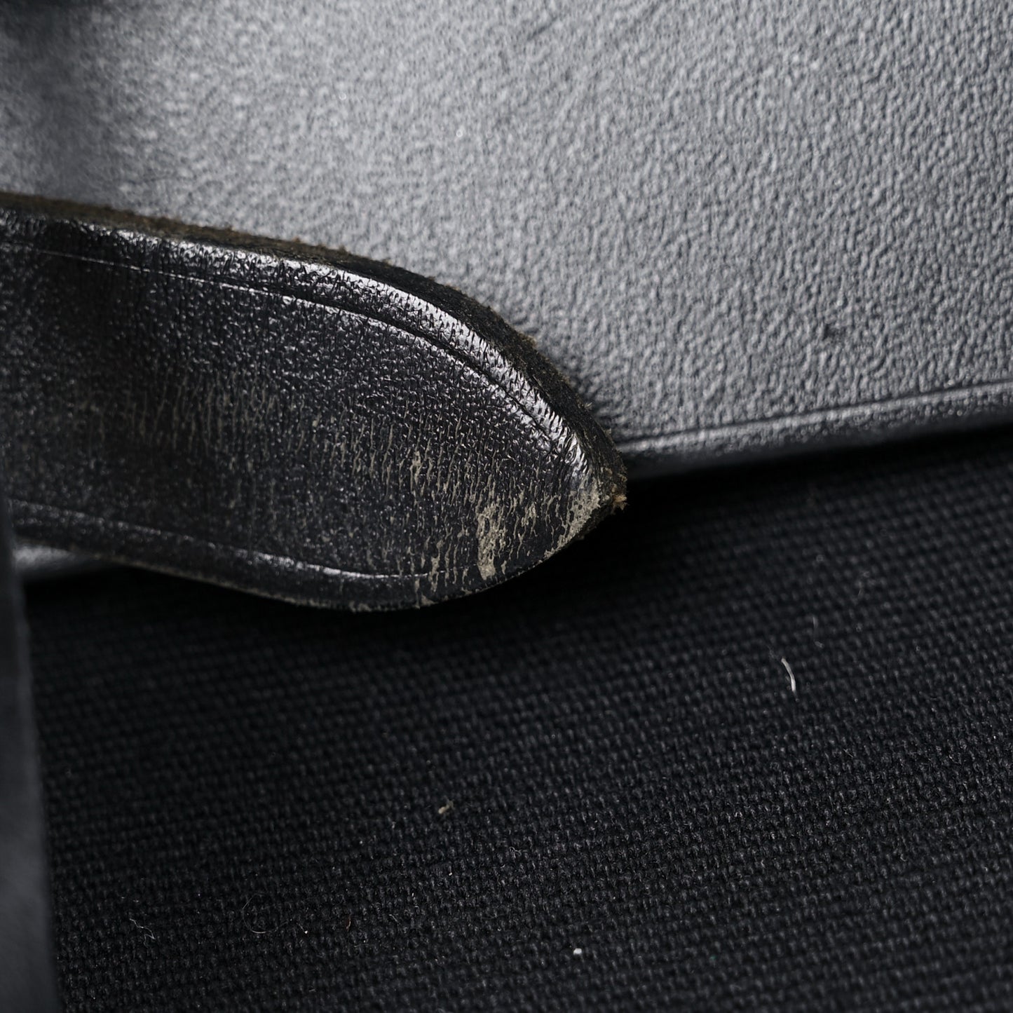 Toile Vache Calfskin Herbag 39 MM Black