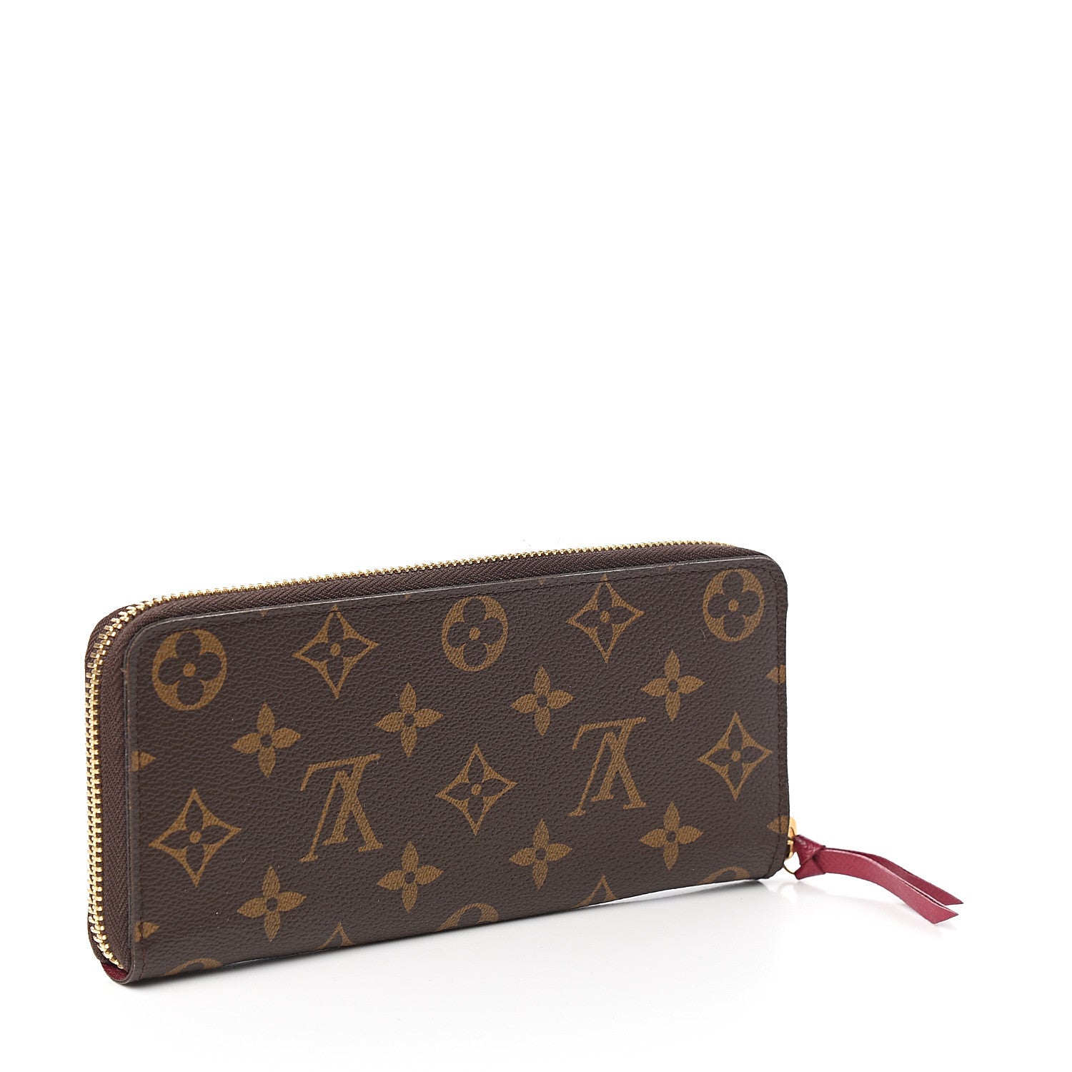 Louis Vuitton Monogram Clemence Wallet Fuchsia 2 of 6
