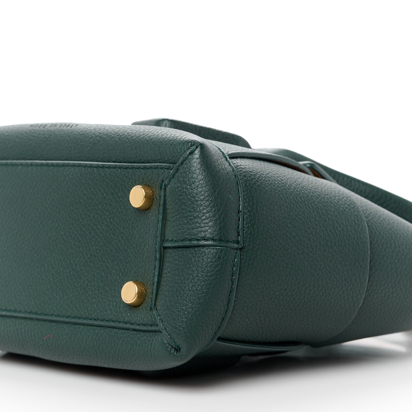 Grained Calfskin Maxi Intrecciato Mini Arco 33 Raintree