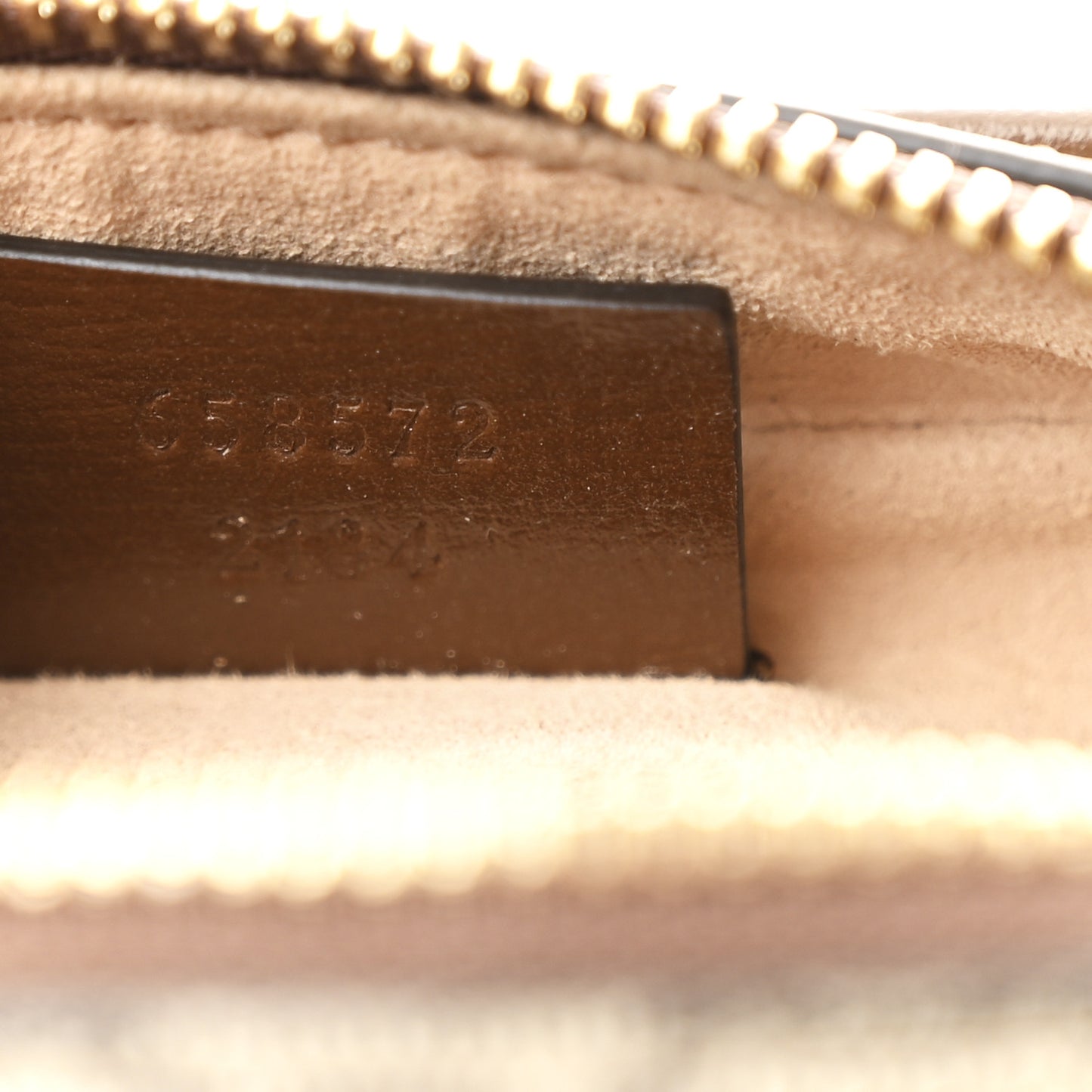 GG Supreme Monogram Azalea Calfskin Mini Retro Interlocking G Shoulder Bag Beige Ebony Brown Sugar
