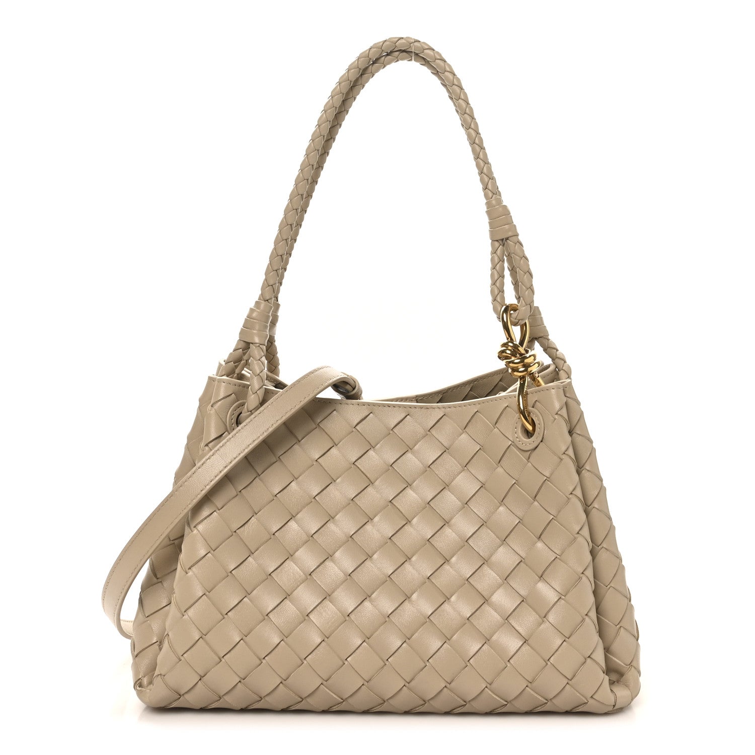 h*e様 archive Bottega Veneta Pcoat napore Bottega Veneta Nappa Intrecciato Medium Parachute Shoulder Bag