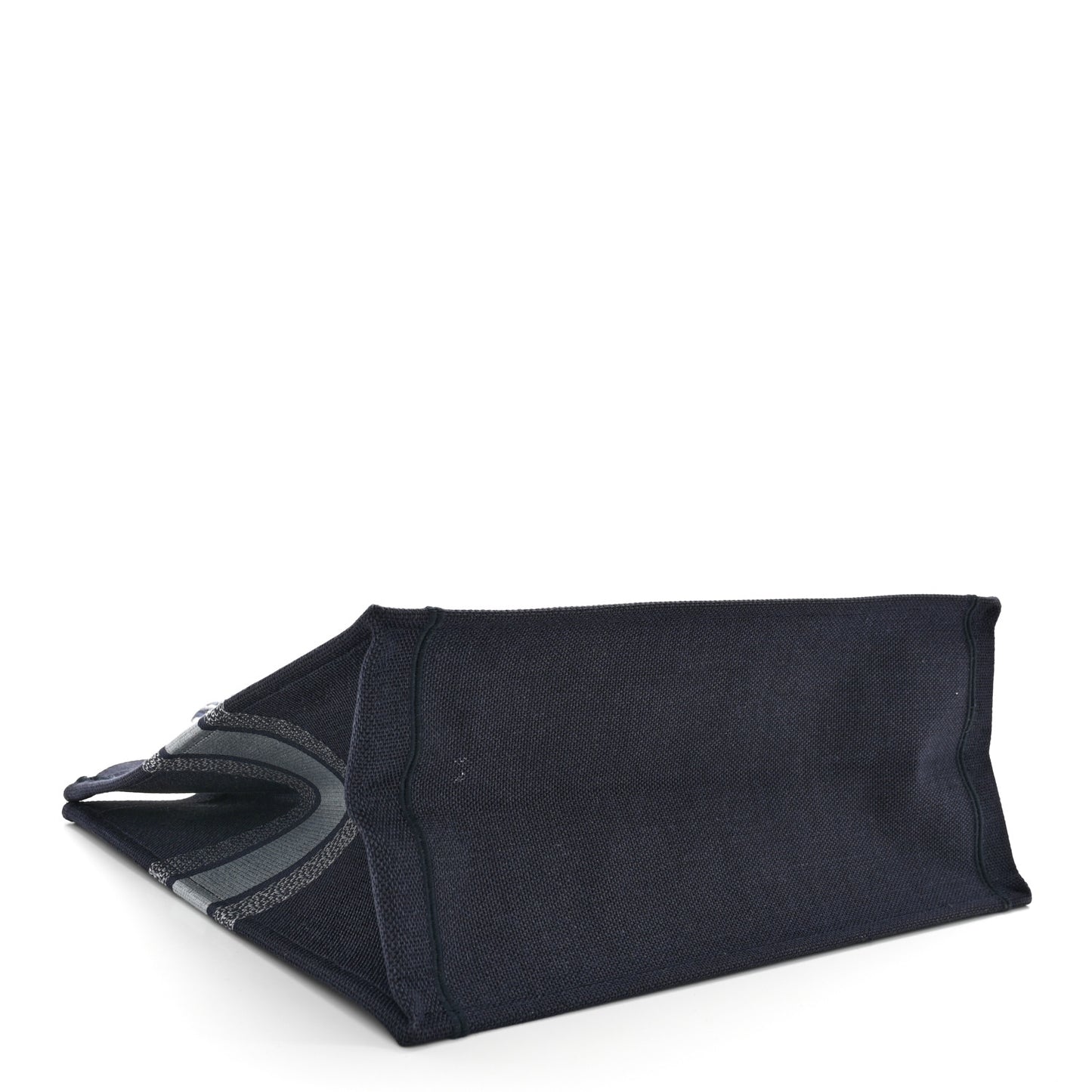 Canvas Embroidered Tie Dye Book Tote Blue Multicolor