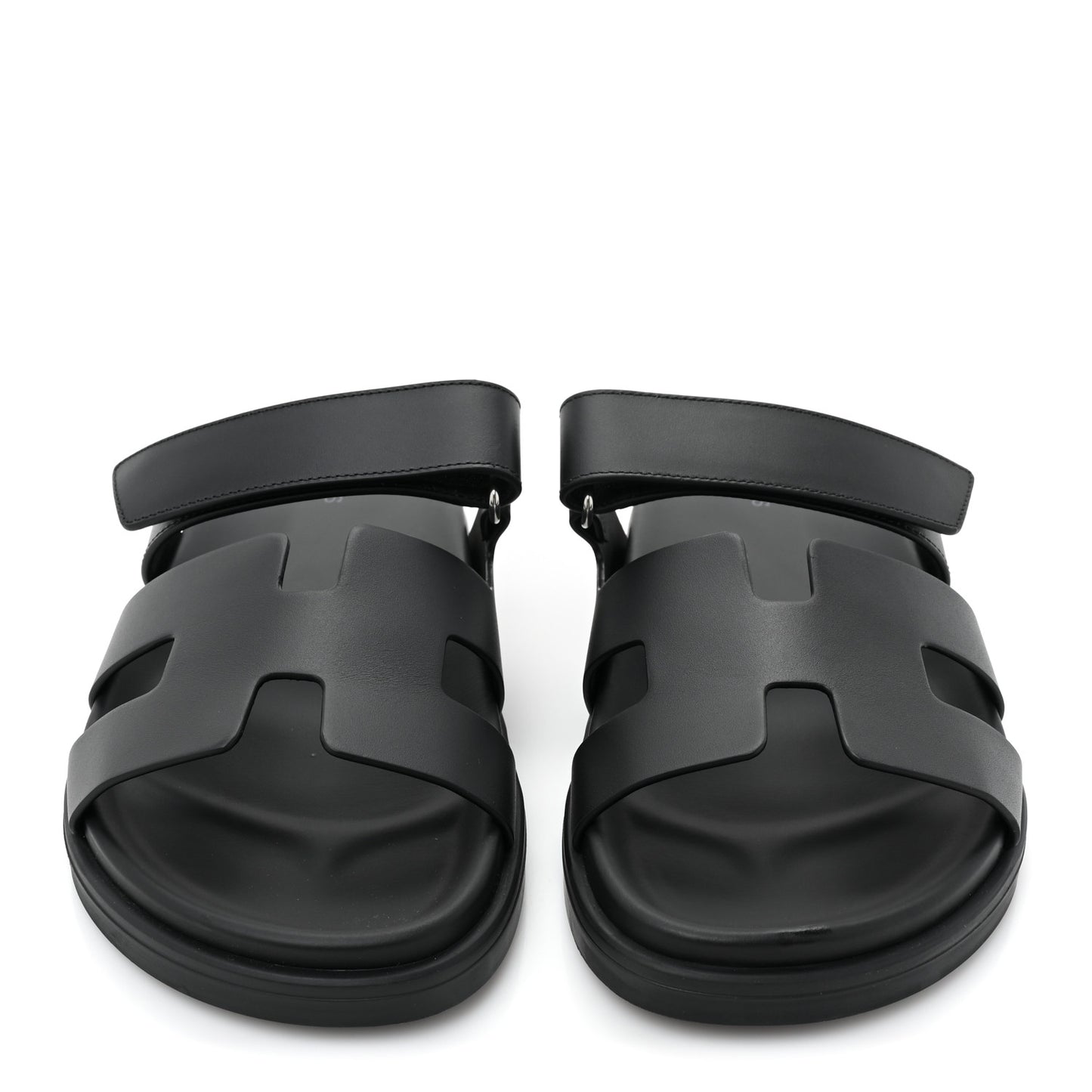 Calfskin Womens Chypre Sandals 39 Black