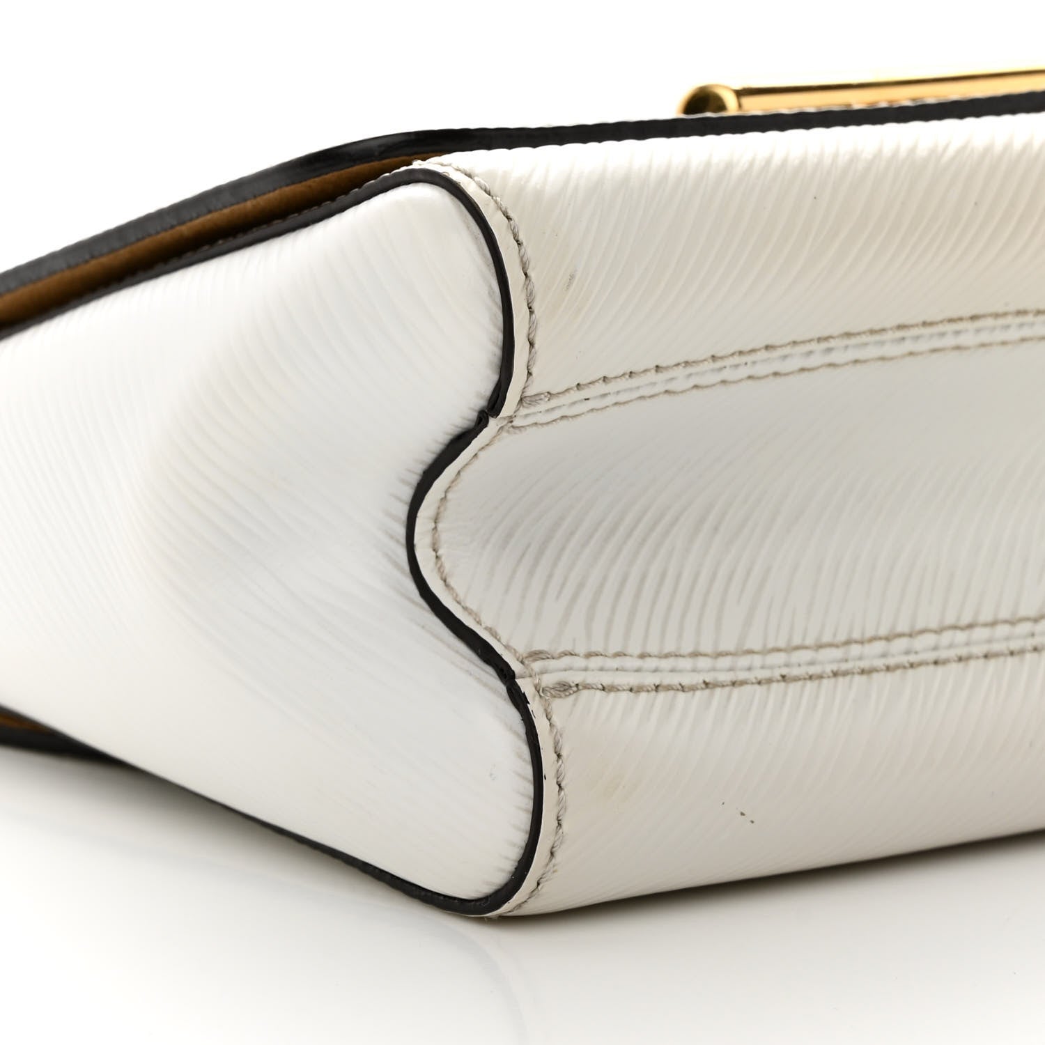 Louis Vuitton Epi Twist Shoulder Bag PM White 9 of 17