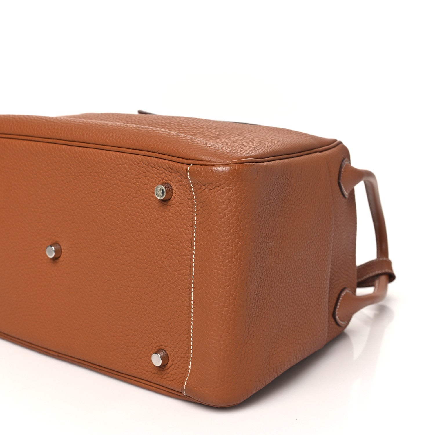 Hermes Taurillon Clemence Lindy 30 Gold 10 of 10
