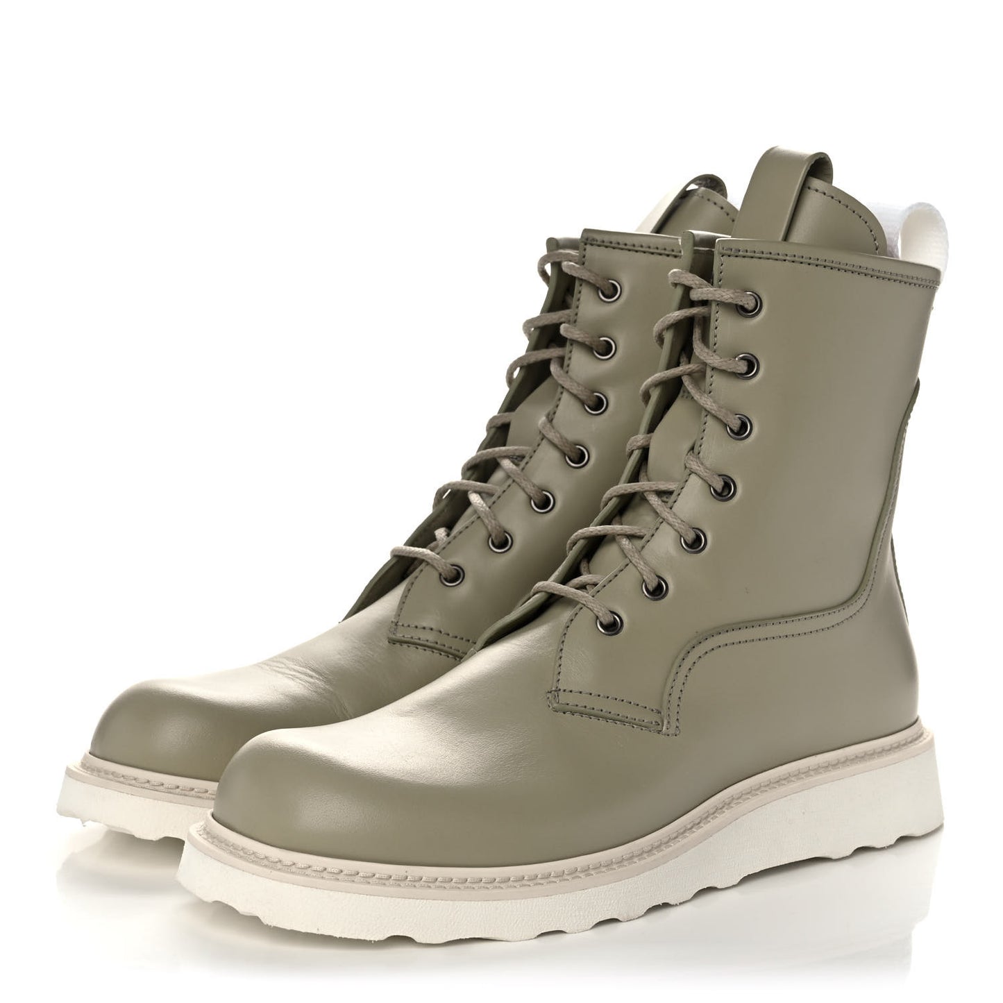 Calfskin Mens Lace Up Boots 44 Origano