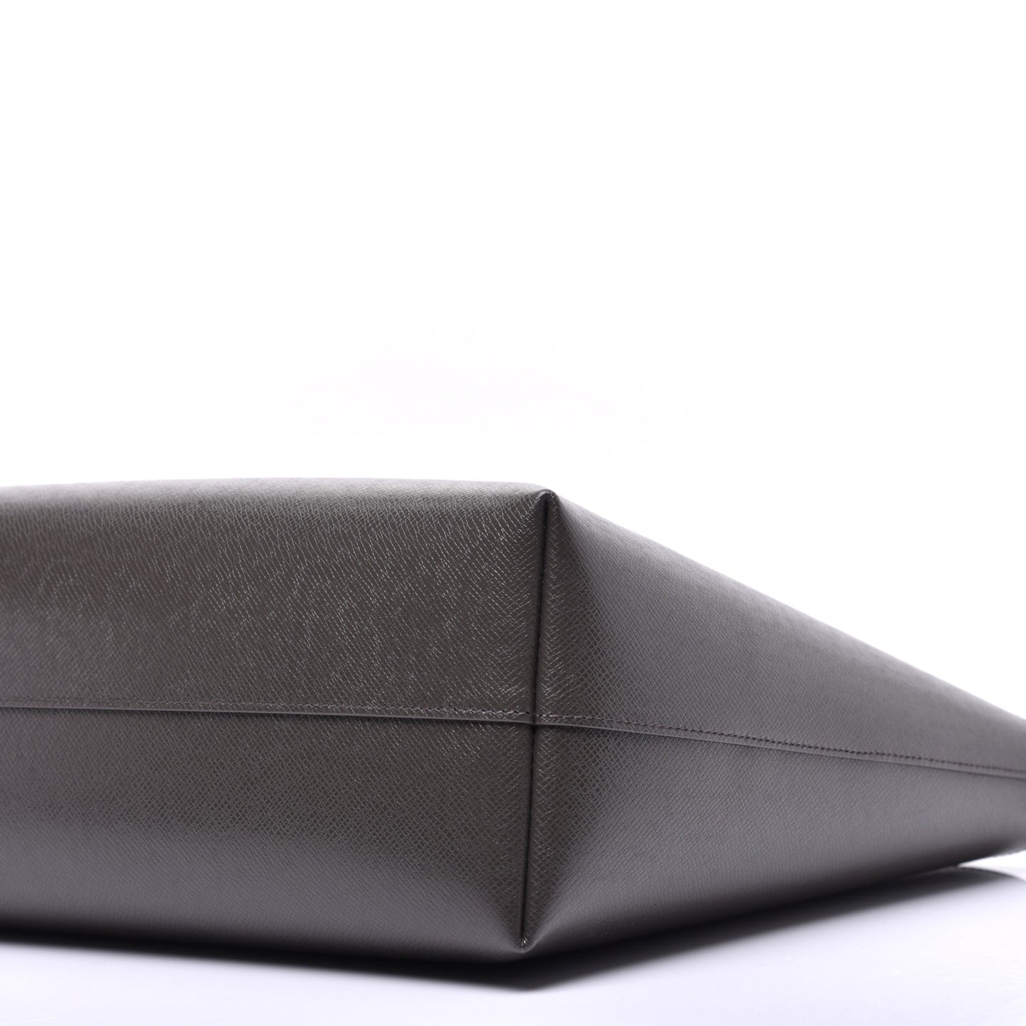 Calfskin Large Shopping Tote Pebble