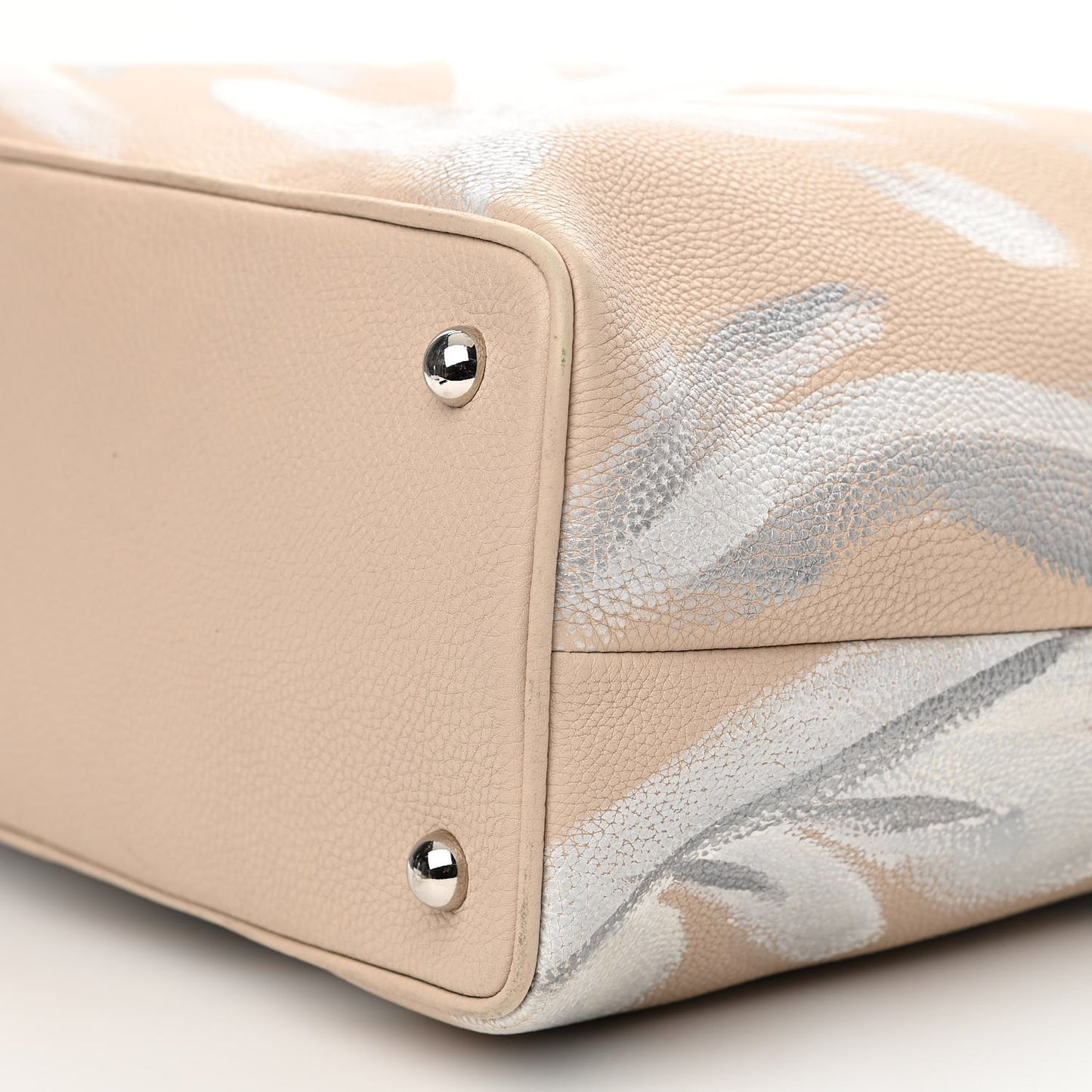 Prorsum Grainy Calfskin Hand Painted Bloomsbury Beige
