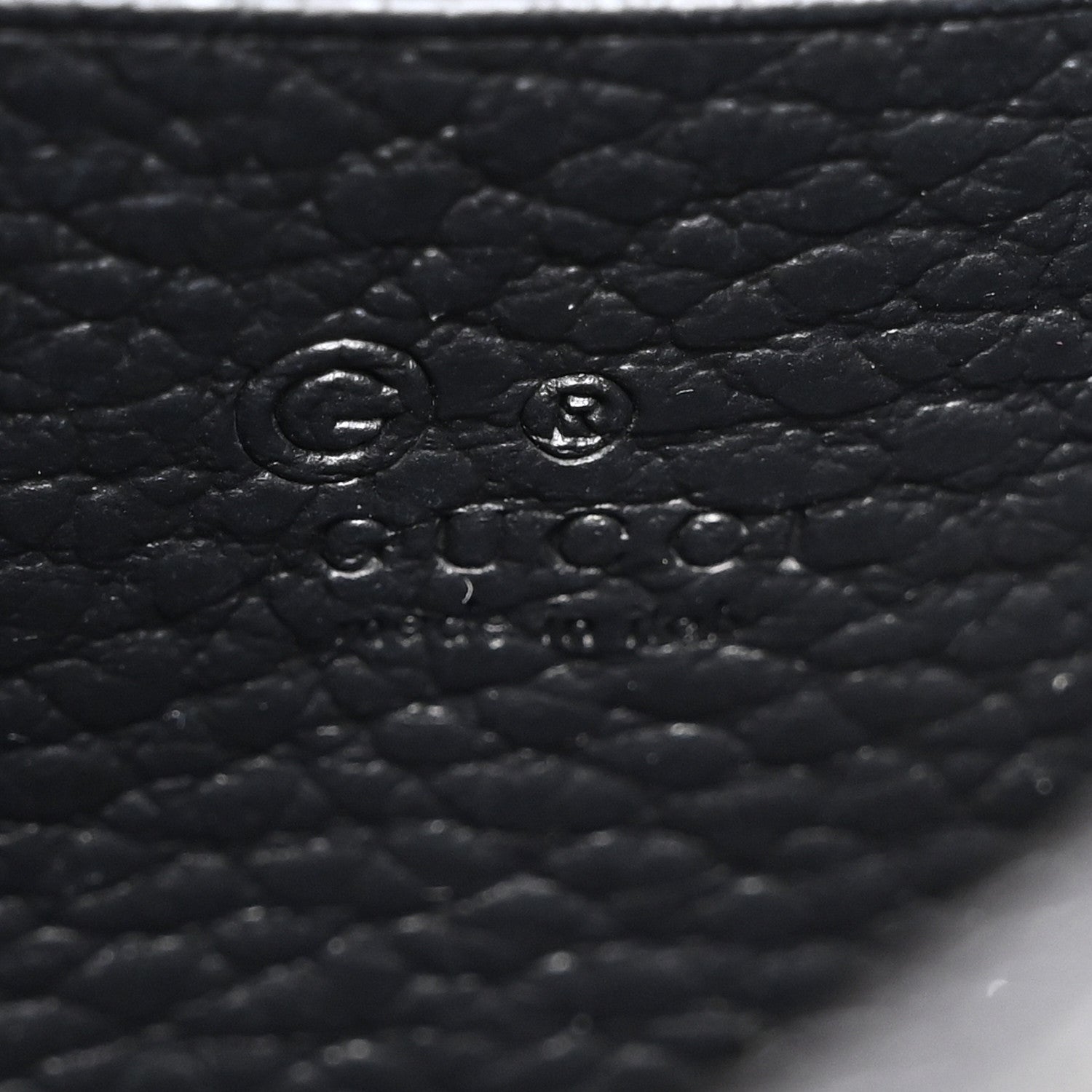 Gucci Dollar Calfskin Interlocking G Chain Wallet Black 6 of 12