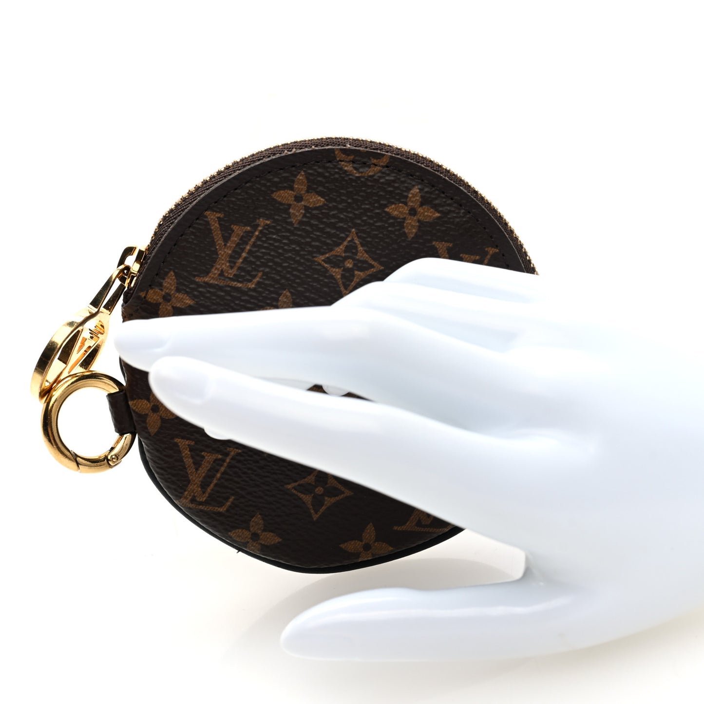 Mini Monogram Trio Pouch Round Coin Purse