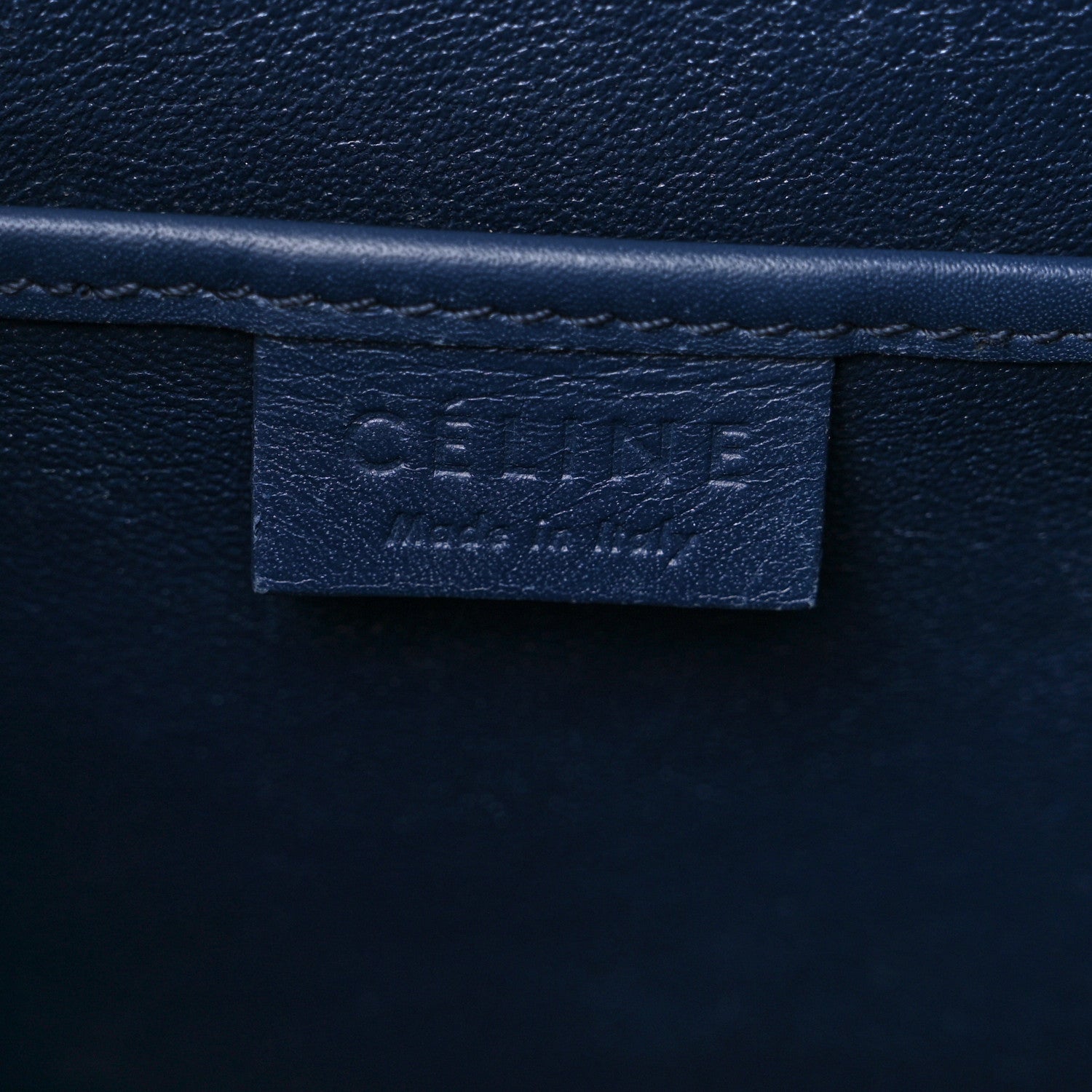Celine Drummed Calfskin Nano Tri-Color Luggage Firefly 6 of 13