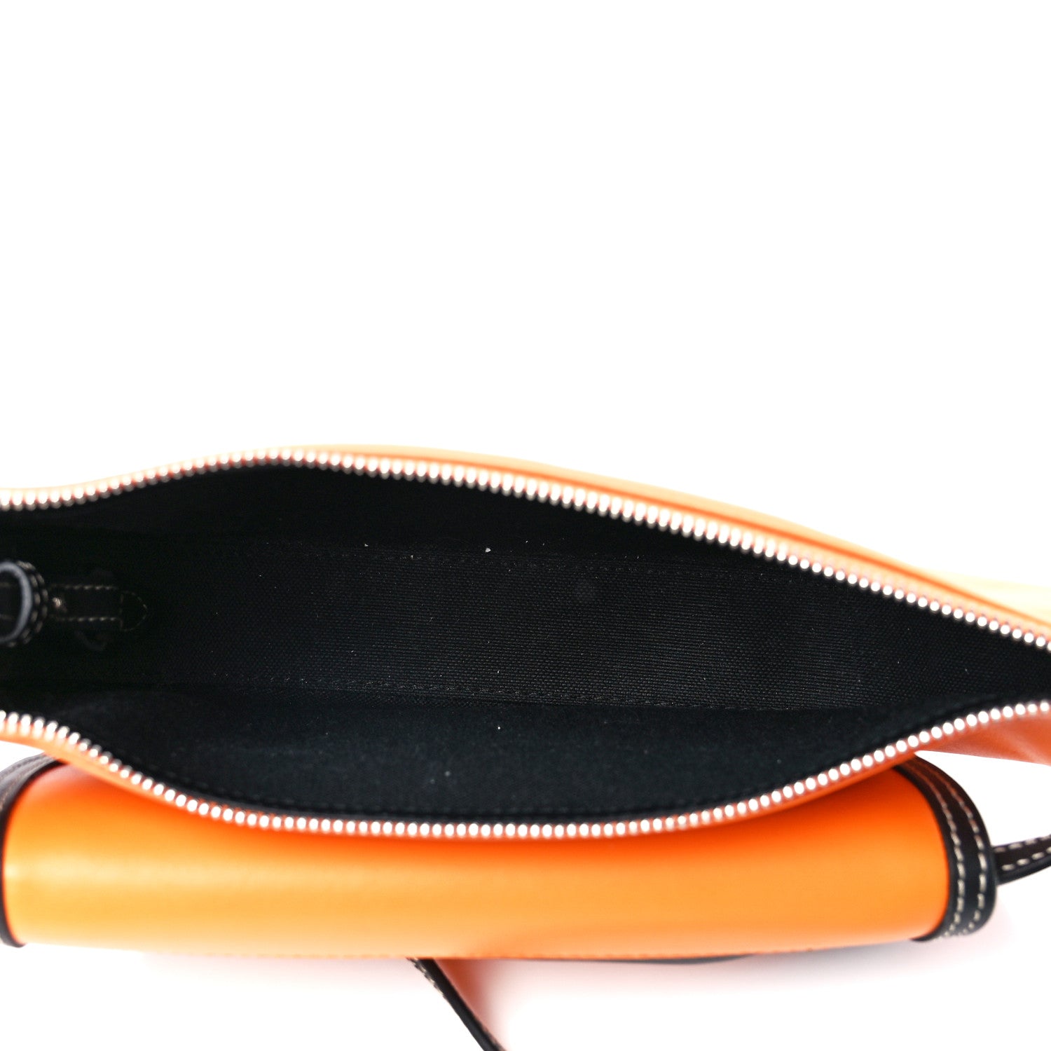 Burberry Smooth Calfskin Double Olympia Shoulder Bag Deep Orange 5 of 14