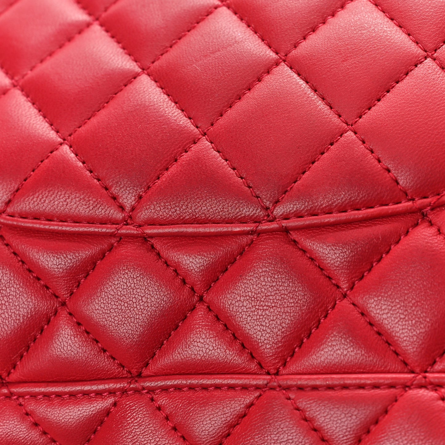 Lambskin Quilted Small Urban Spirit Backpack Red