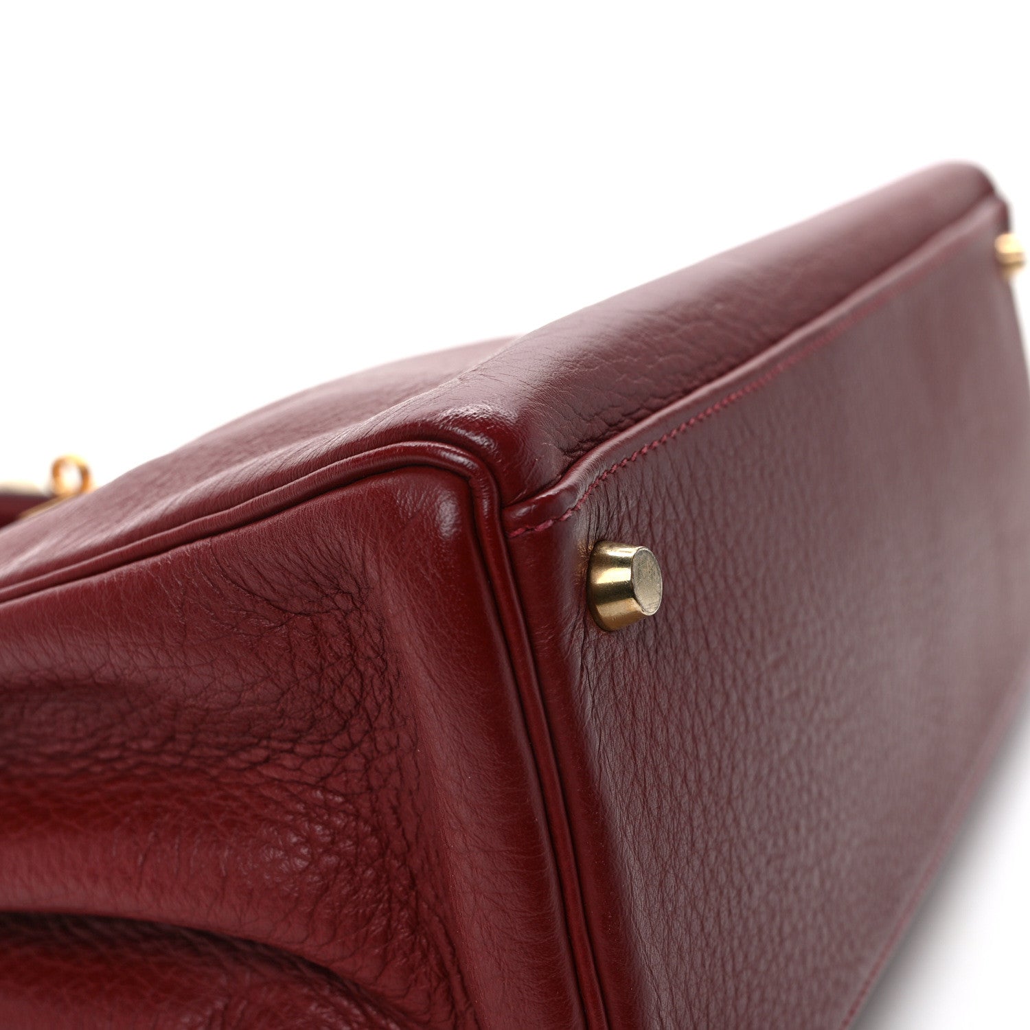 Hermes Taurillon Clemence Kelly Retourne 32 Rouge H 11 of 14
