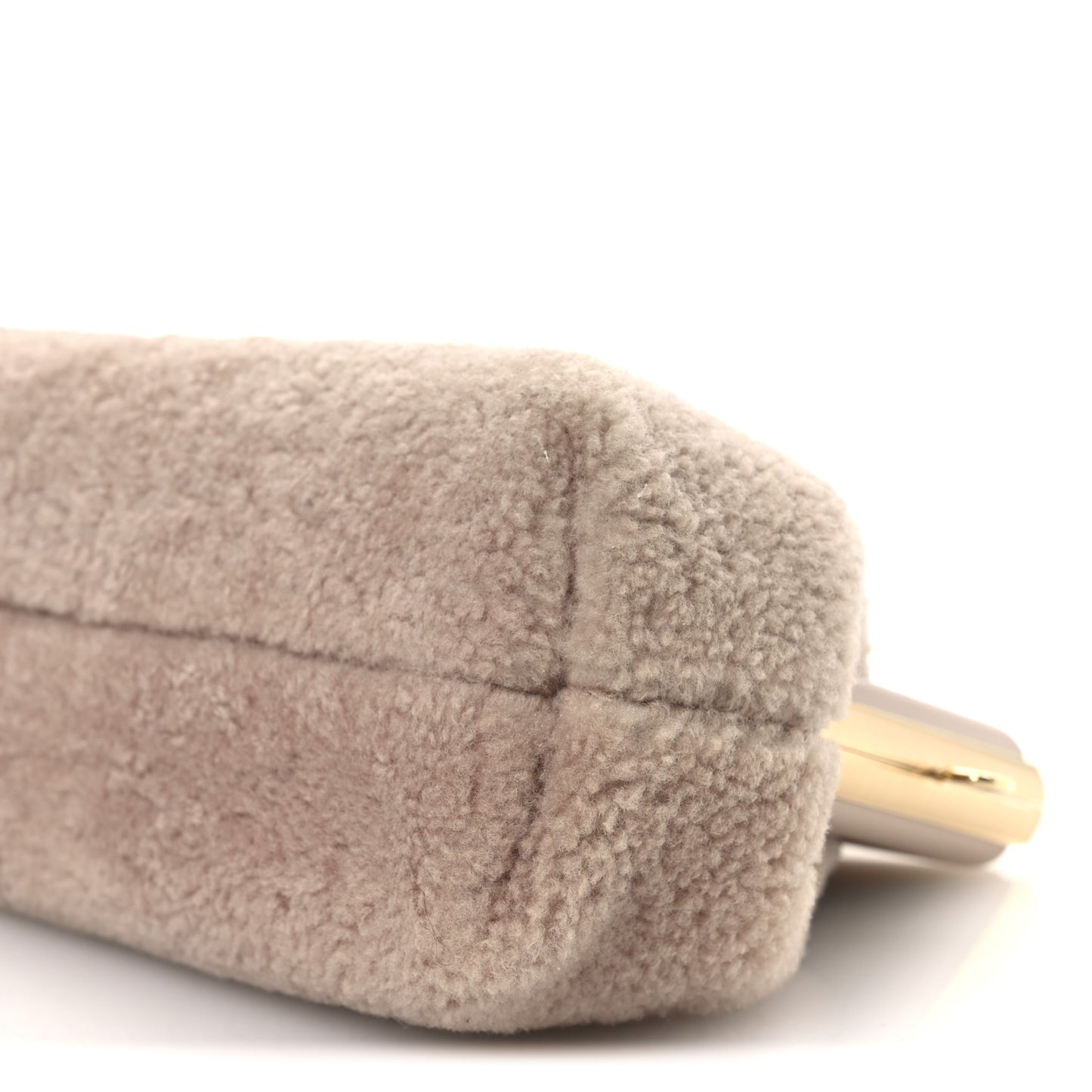 Shearling Small Fendi First Rosa Plaster