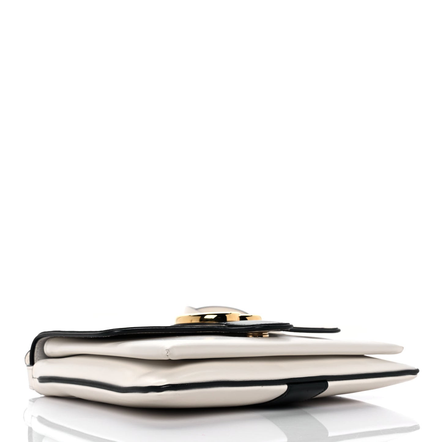 Calfskin Medium Arli Flap Shoulder Bag White