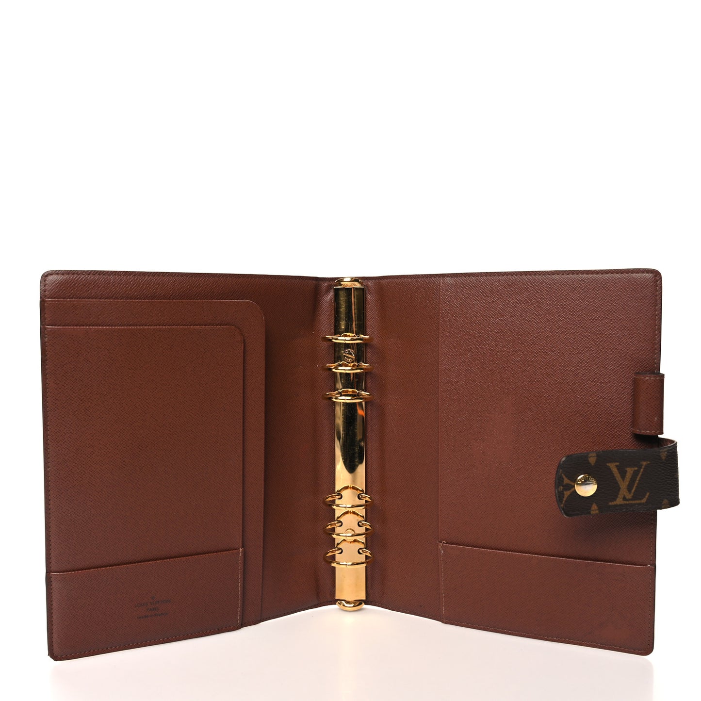 Monogram Large Ring Agenda Cover