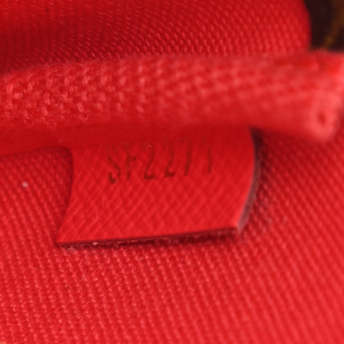 Monogram 2021 Christmas Animation London Mini Pochette Accessories Red