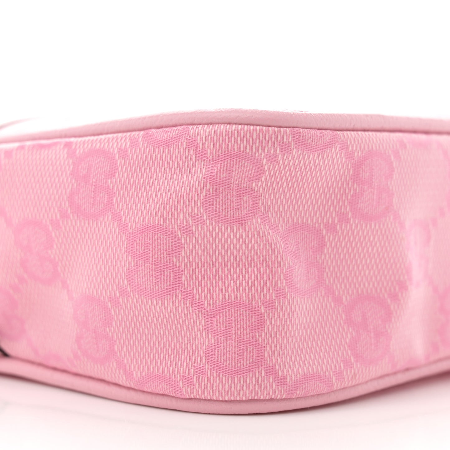 GG Crystal Monogram Mini Shoulder Bag Sugar Pink